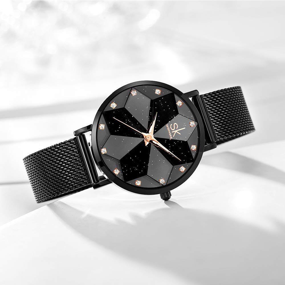 Kreative Simplicity Haiaveng Damen-Armbanduhr, Damenarmbanduhr Elegant Quarzuhr