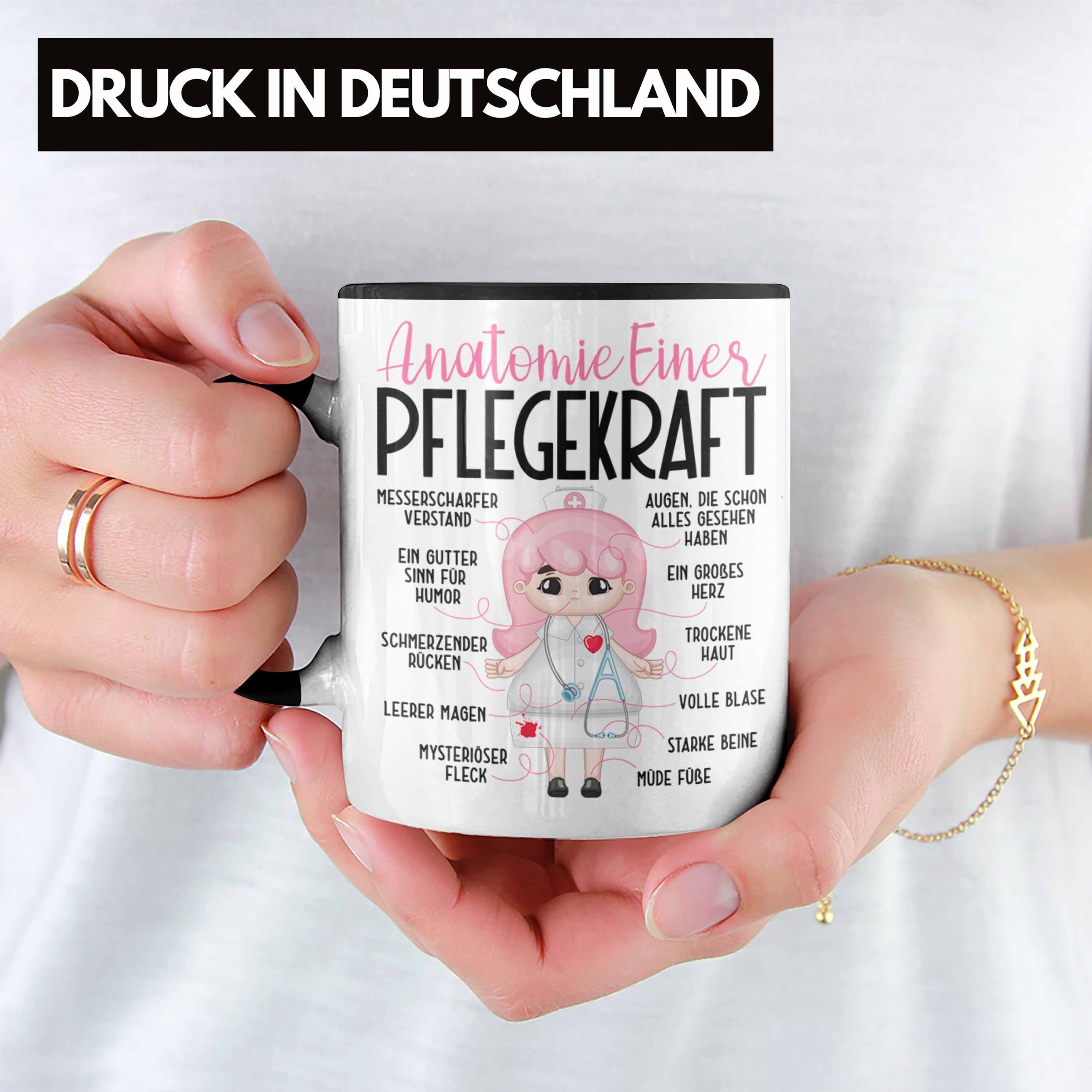 Trendation Tasse Pflegefachkraft Tasse Geschenk Anatomie Einer Pflege Frauen Pflegerin
