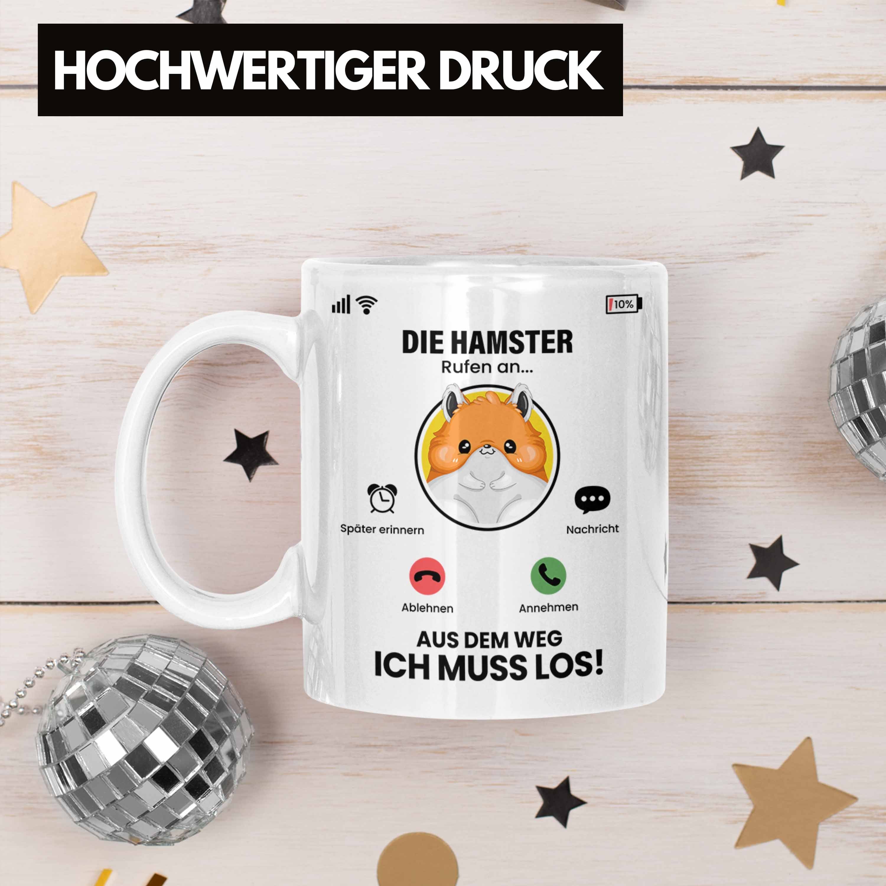 Hamster Die Besitzer Rufen Trendation Hamster Tasse Züchter Geschenk Tasse Gesch für An Weiss