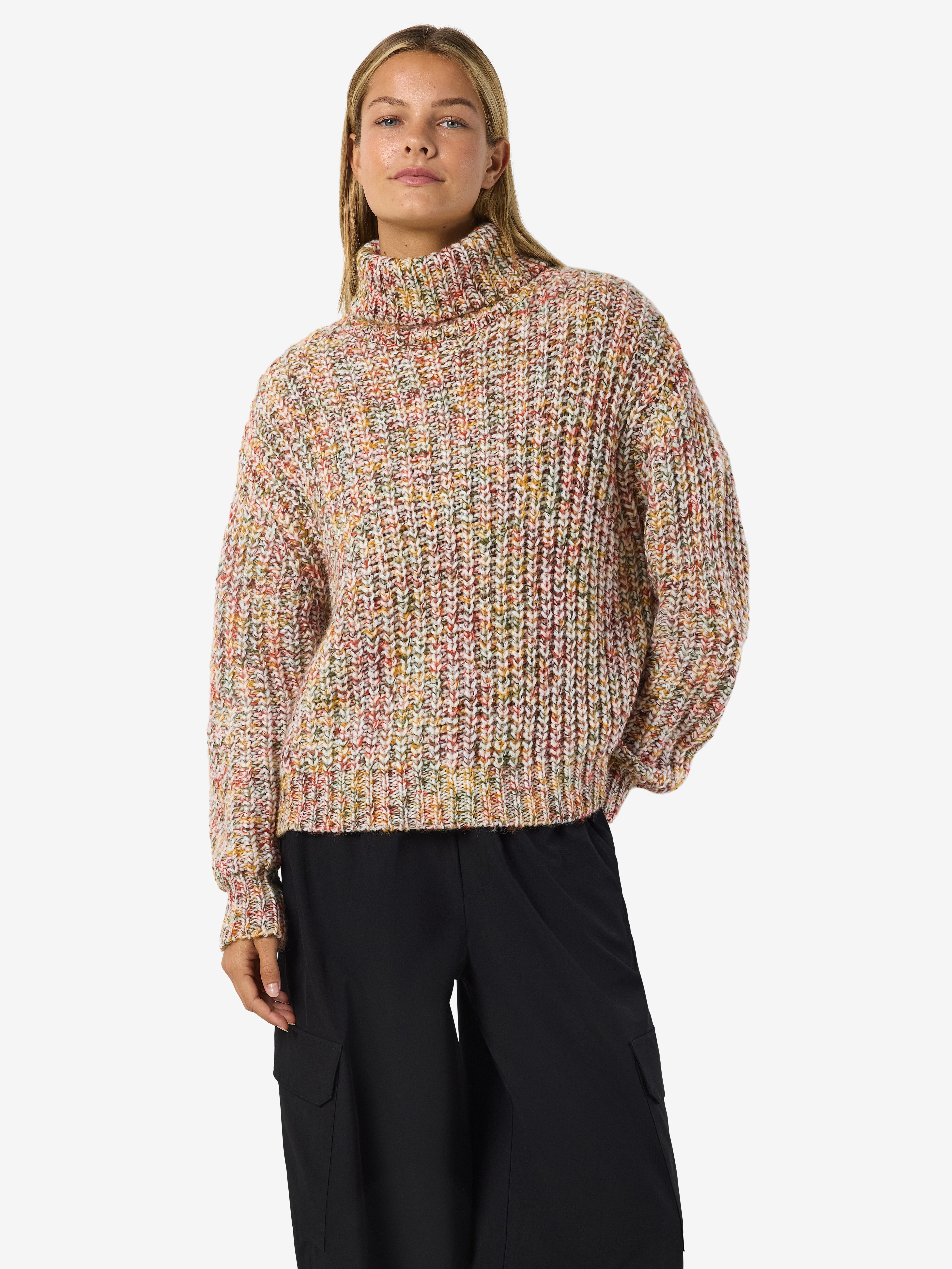 Noisy may Rollkragenpullover NMMARNEY L/S HIGH NECK KNIT FWD NOOS