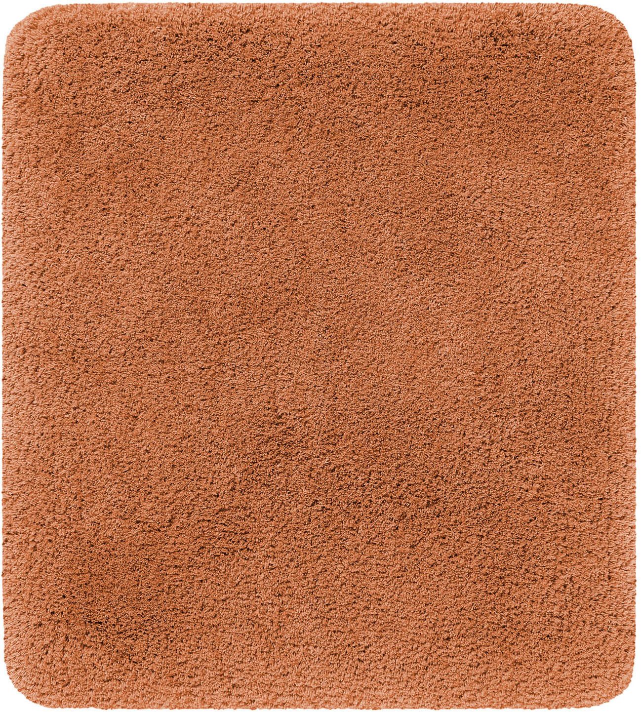 Homie Living Badematte Porto Azzurro, Höhe 30 mm, rutschhemmend beschichtet, fußbodenheizungsgeeignet, schnell trocknend, Polyester, rechteckig, Badteppich, uni, rechteckig & rund, waschbar, Badezimmerteppich