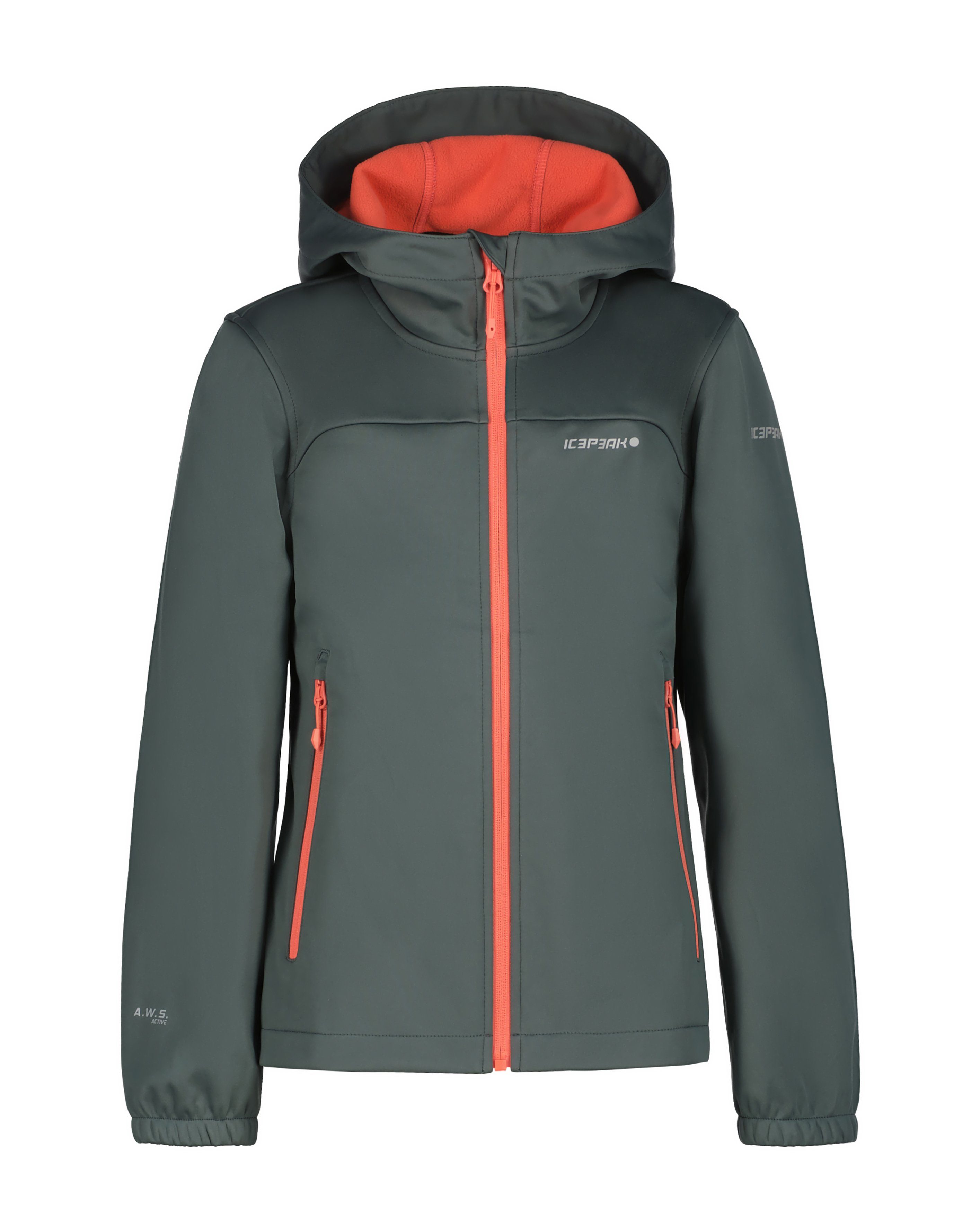 Icepeak Softshelljacke K SOFTSHELLJACKE KOBRYN mit modischen Logoschriftzügen