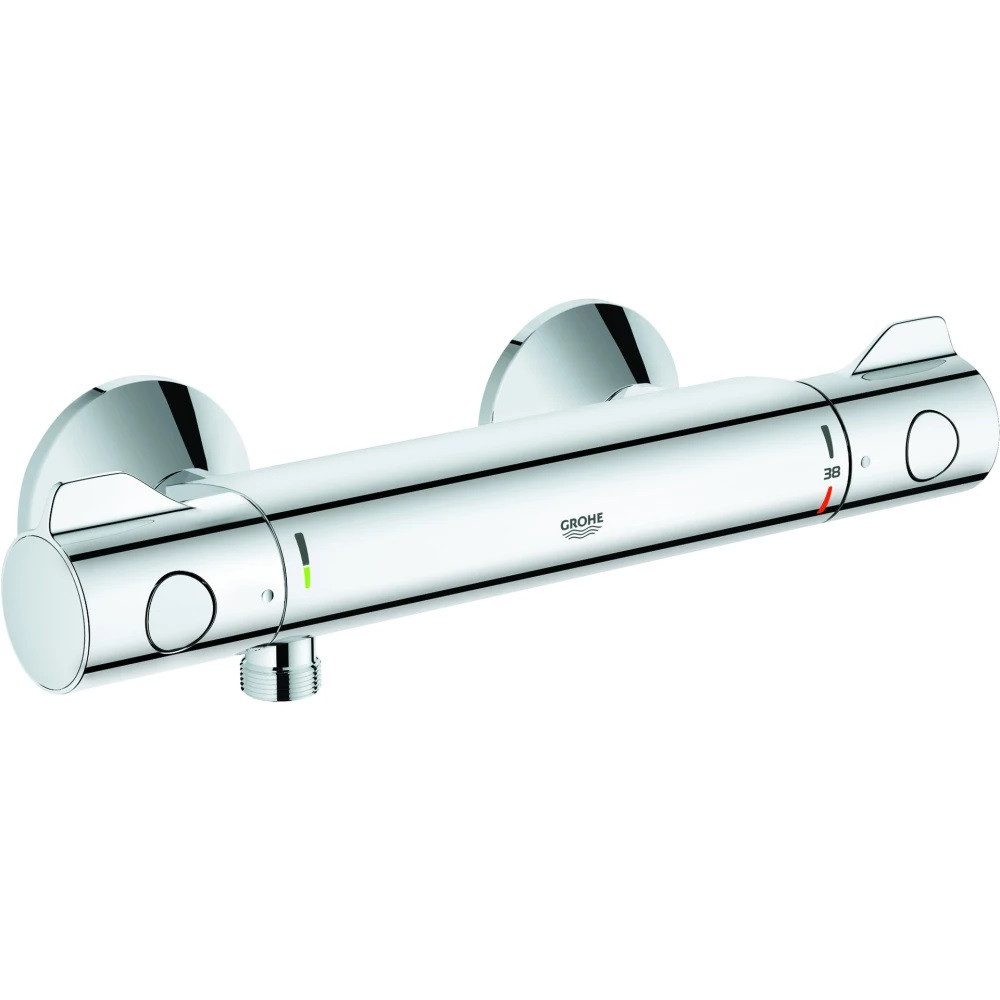 Grohe Duscharmatur Grohe Brausethermostat Grohtherm 800 Aufputz 34558000 günstig online kaufen