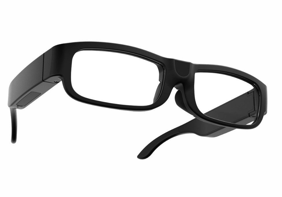 SpionProfi Überwachungskamera 32GB Brille Mini Kamera 4k Video Ton Aufnahme Überwachung Sicherheit (Innenbereich, Außenbereich, 1-tlg., Brille versteckte Mini 4K Kamera Spycam Spion Recorder)