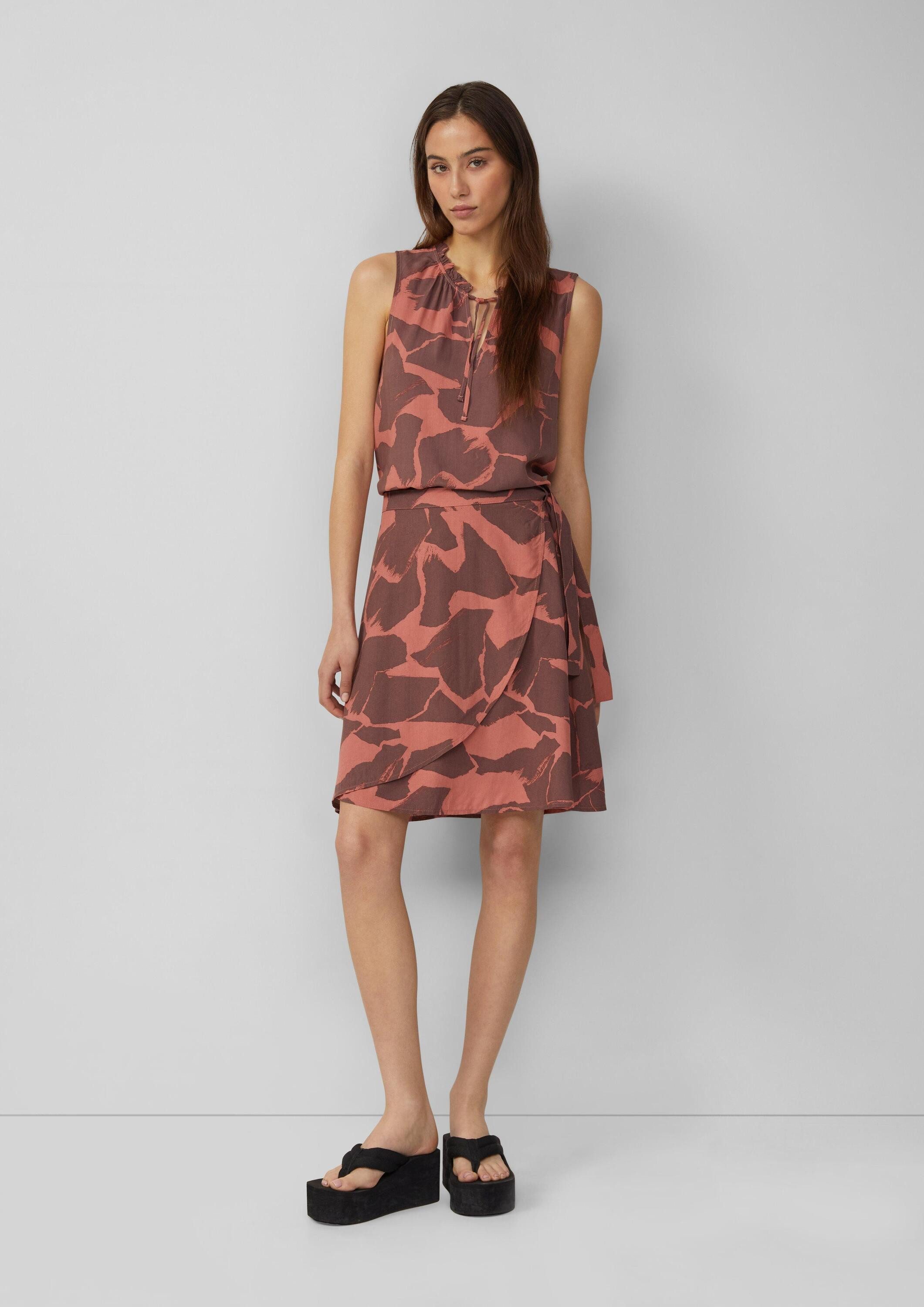 QS Minirock Rock Wickel-Rock aus Viskose günstig online kaufen