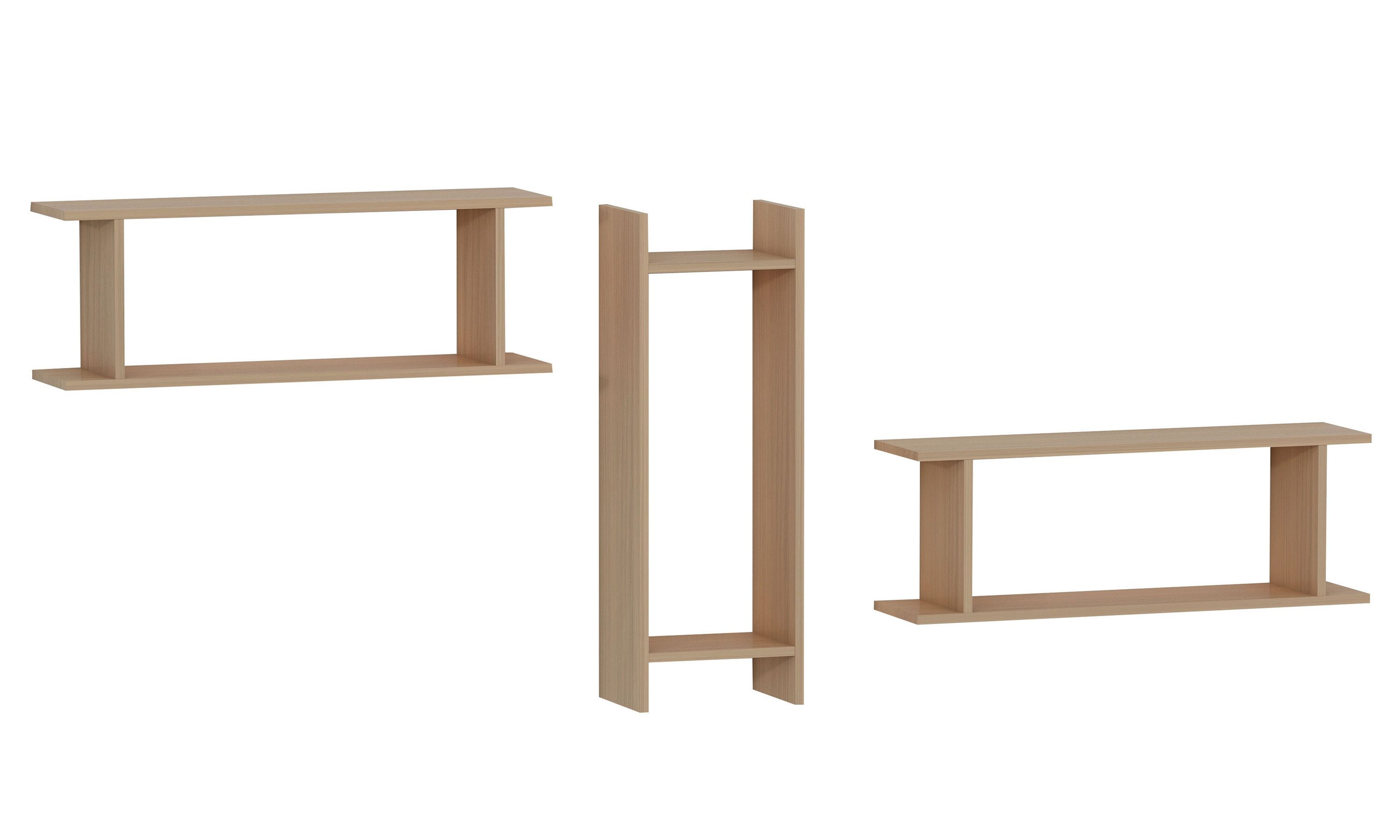 VCM Wandregal Holz Wandregal Wandboard Hängeregal Board SirolaXL