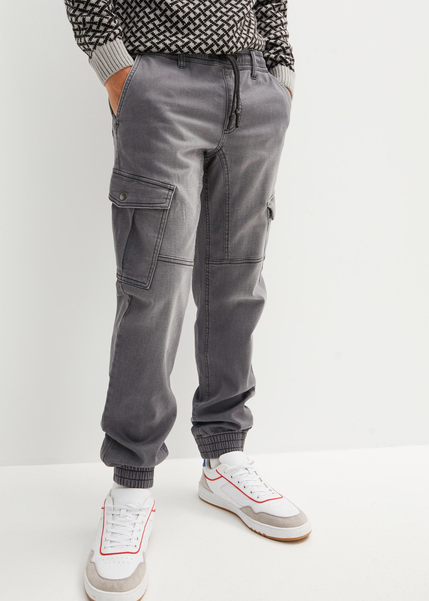 bonprix Jogg Pants Regular Fit Jeans-Jogger mit Komfortbund, Straight günstig online kaufen