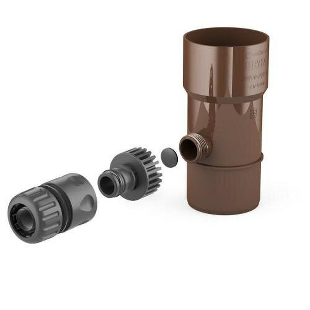 Cellfast Regentonnenfüllautomat CELLFAST REGENWASSERREKUPERATOR 90 mm, BREEZE BROWN
