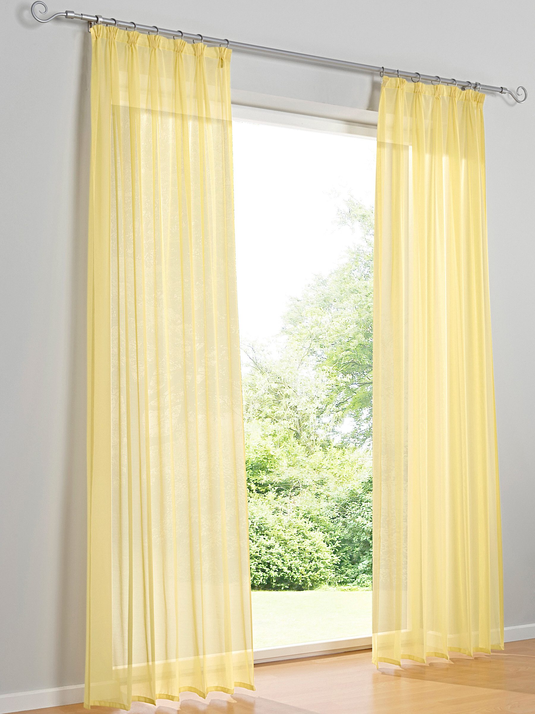 heine Gardine Dekostore . (1 St), Multifunktionsband, halbtransparent, Fert günstig online kaufen