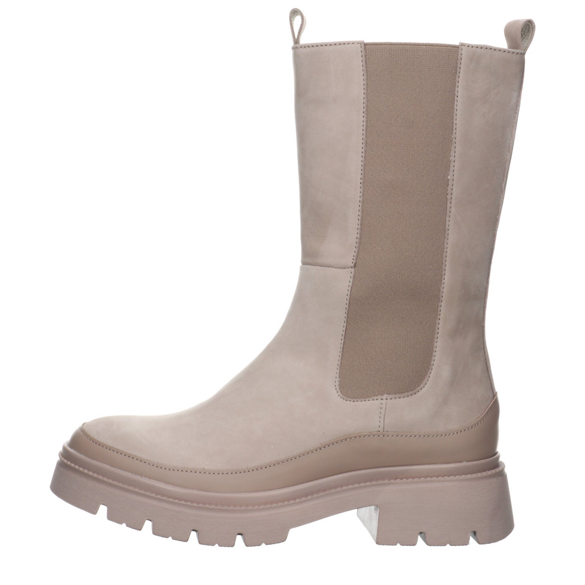 Chelsea Gabor Glattleder Boots Chelseaboots leinen/dark-nude Glattleder uni