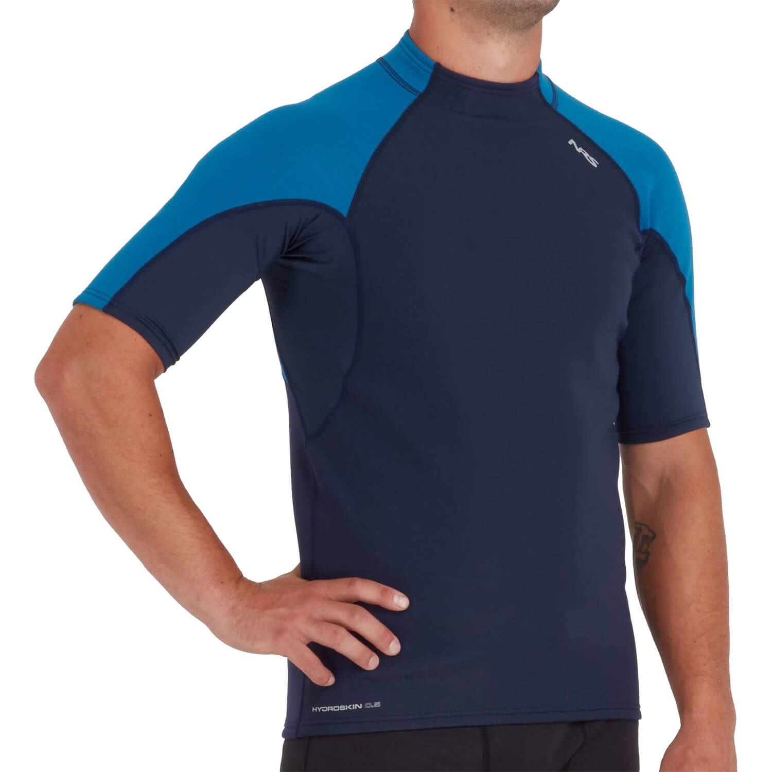 NRS Neopren Shirt NRS Neopren Shirt Hydroskin 0.5 Kurzarm Navy Herren
