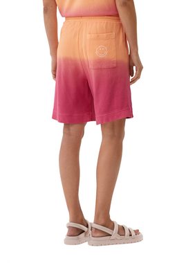 s.Oliver Shorts Relaxed: Sweatshorts mit Smiley®-Print