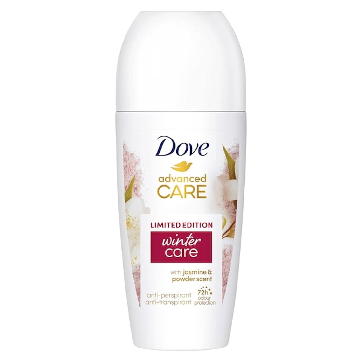 DOVE / UNILEVER Deo-Roller 6x 50ml Dove Advanced Care Anti Transpirant Deo Roll-On Winter Care, 1-tlg., Limited Edition I Roll-On Deodorant mit Skin Hydration Technology