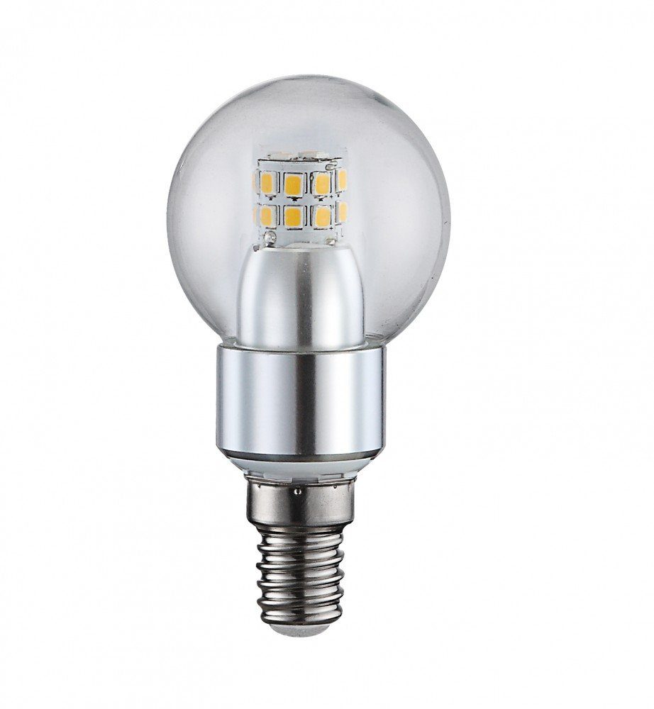 Globo LED Leuchtmittel Globo LED-Leuchtmittel, Dekorative 4W - klar chrom 10652