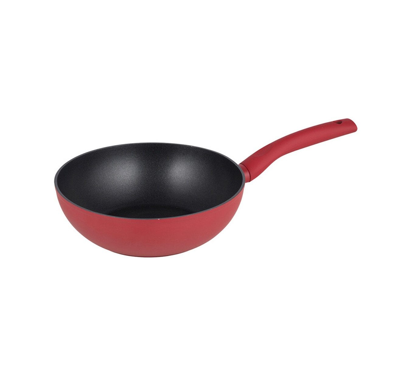 Michelino Wok Nora Wokpfanne ø28 cm - Induktionsgeeignet & Antihaftbeschichtet, Aluminium (1-tlg)