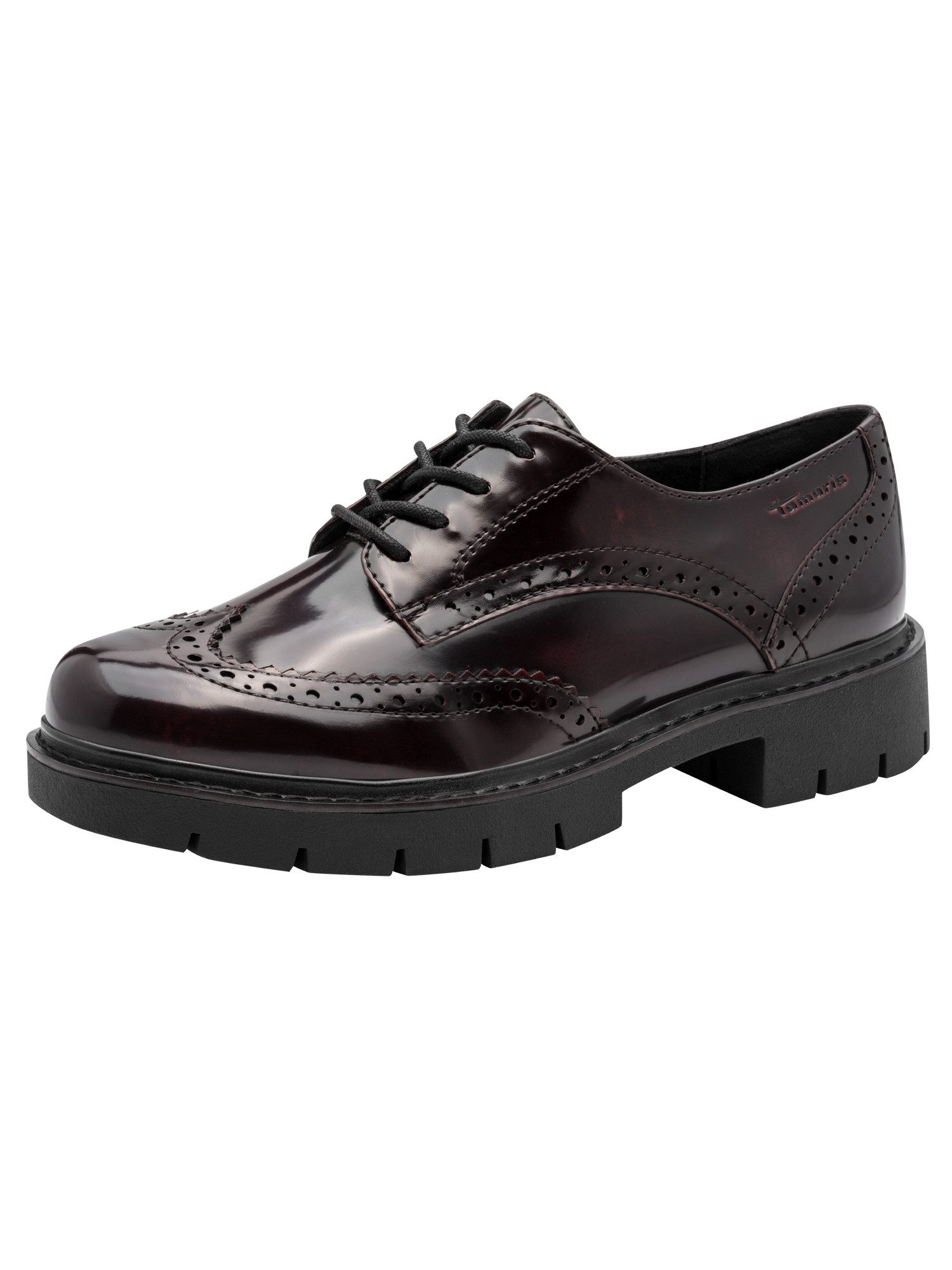 Tamaris WIDE FIT Removable Sock, comfortFit comfort weite Schnürschuh Removable Sock