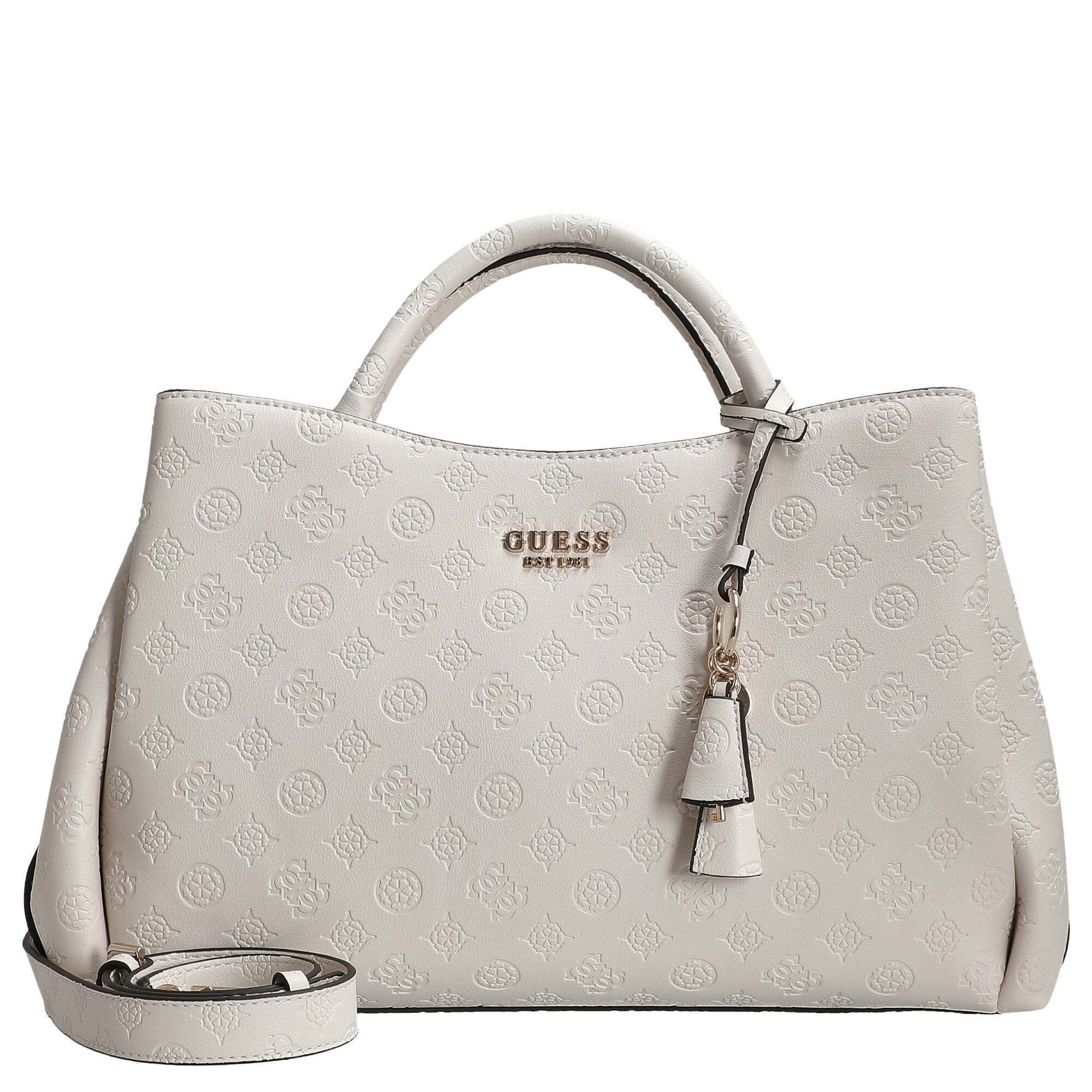 Guess Umhängetasche Brenton Tote - Shopper 36 cm (bone) (1-tlg) günstig online kaufen