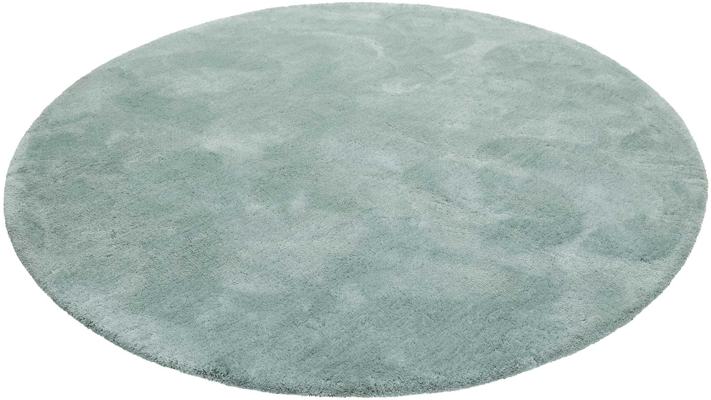 Esprit Hochflor-Teppich Relaxx ESP-4150, rund, Höhe: 25 mm, Wohnzimmer, sehr große Farbauswahl, weicher dichter Hochflor
