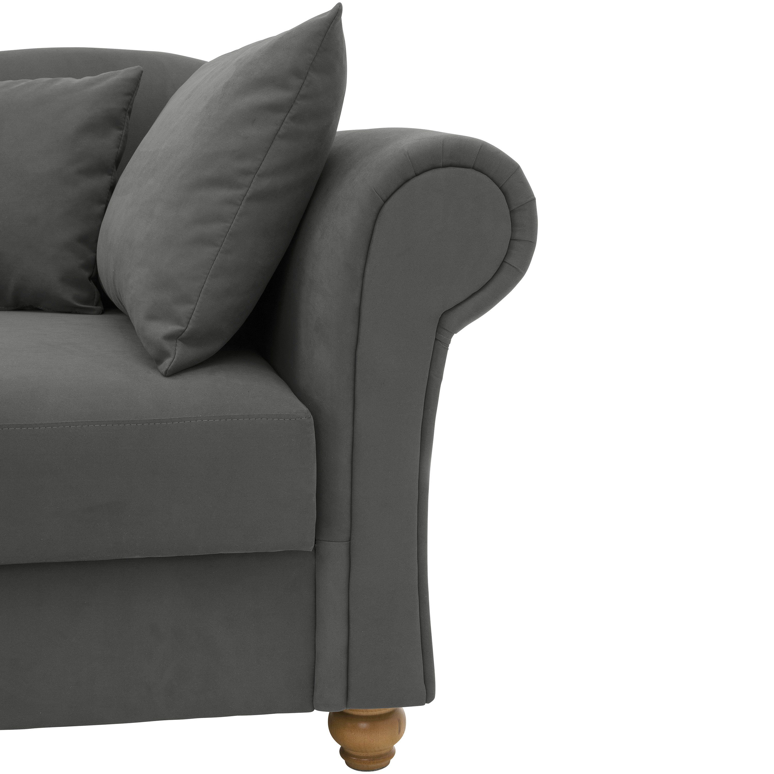 rechts Winzer® Max Sofa Recamiere Armlehne Evelyn,