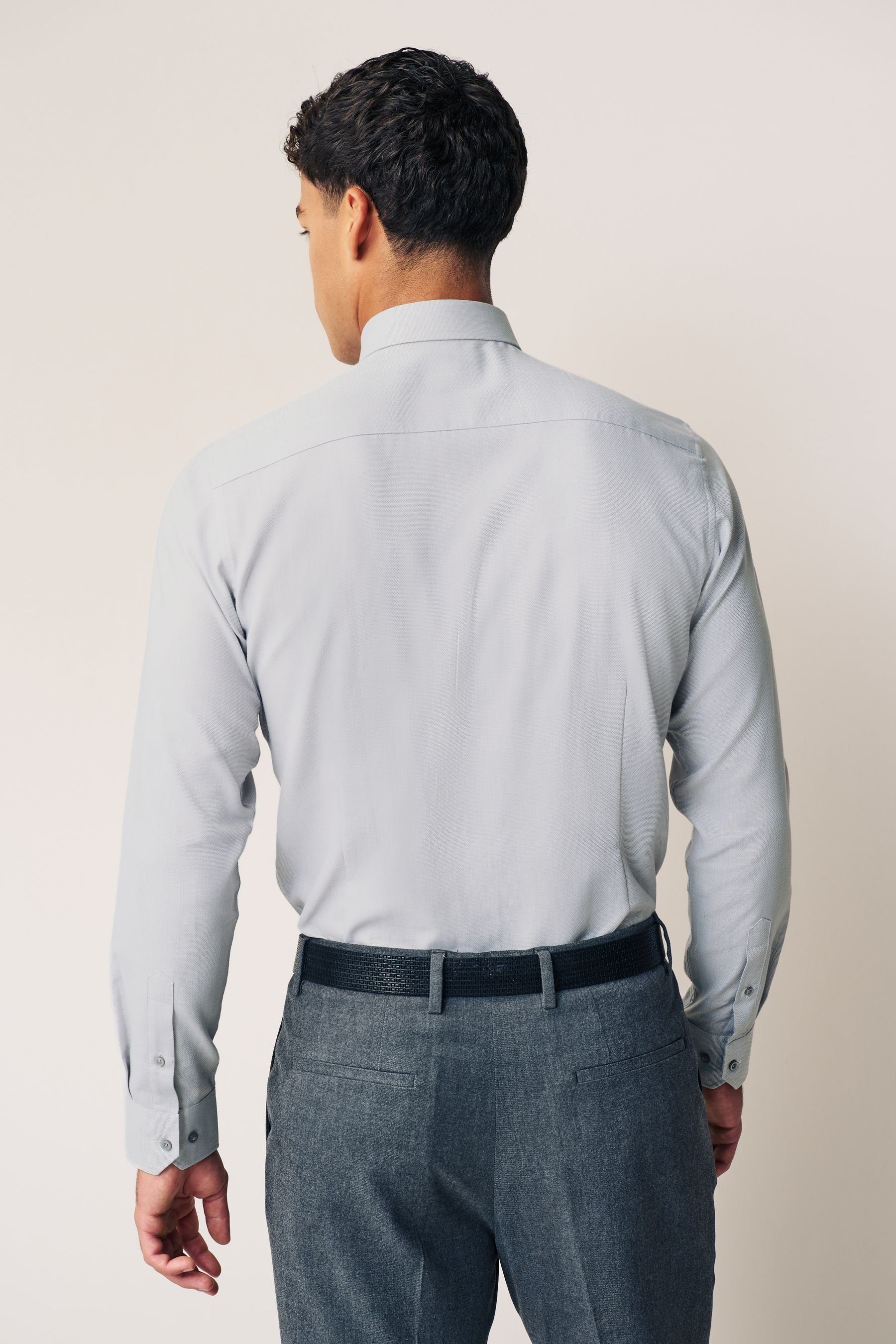 Next Langarmhemd Slim Fit Hemd (1-tlg) günstig online kaufen