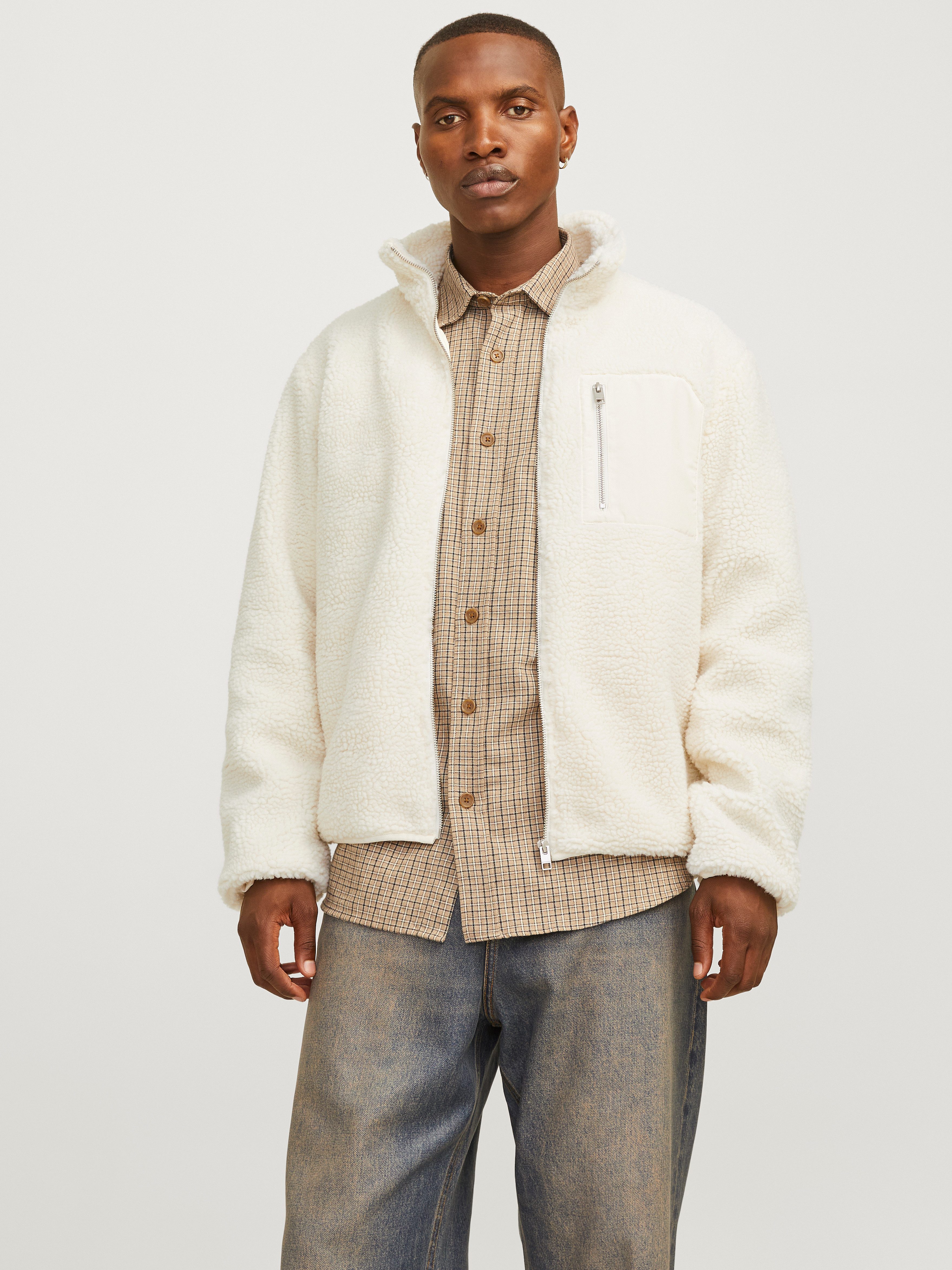 Kurzjacke JJEBRADLEY TEDDY JACKET NOOS
