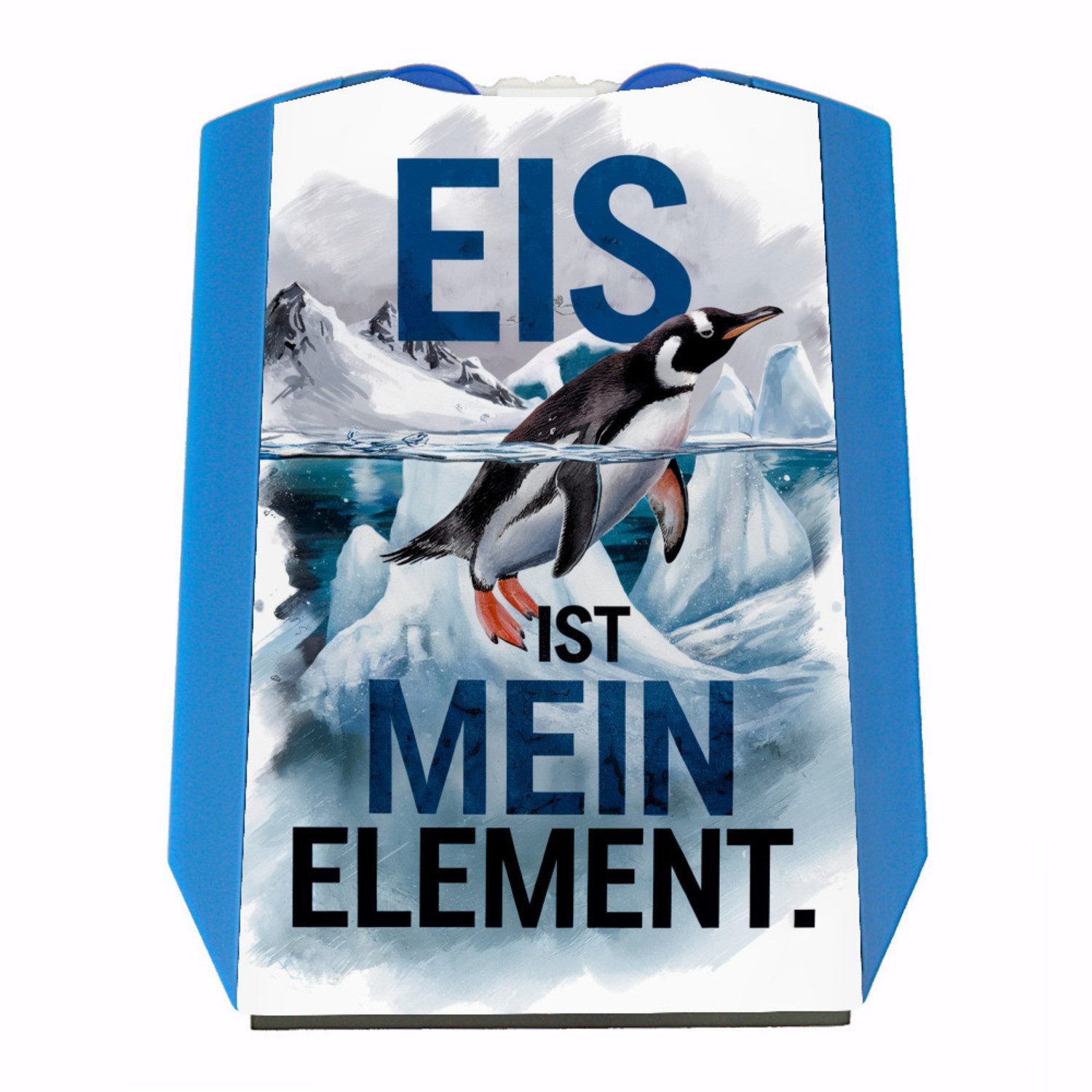 Parkscheibe Eis ist mein Element Parkscheibe Pinguin im Eis