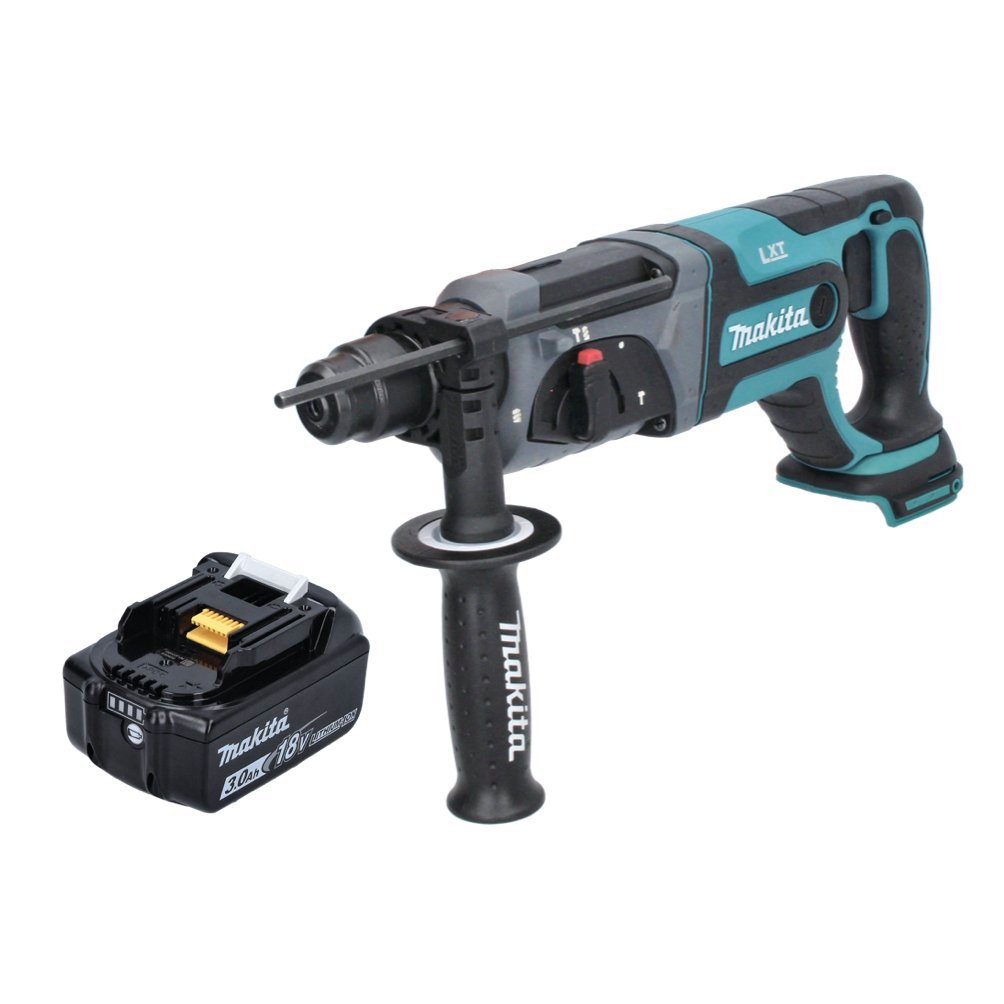 Akku 2,0 Makita Akku Schlagbohrmaschine SDS 241 3,0 F1 V + - plus ohn 18 J 1x Ah DHR Bohrhammer