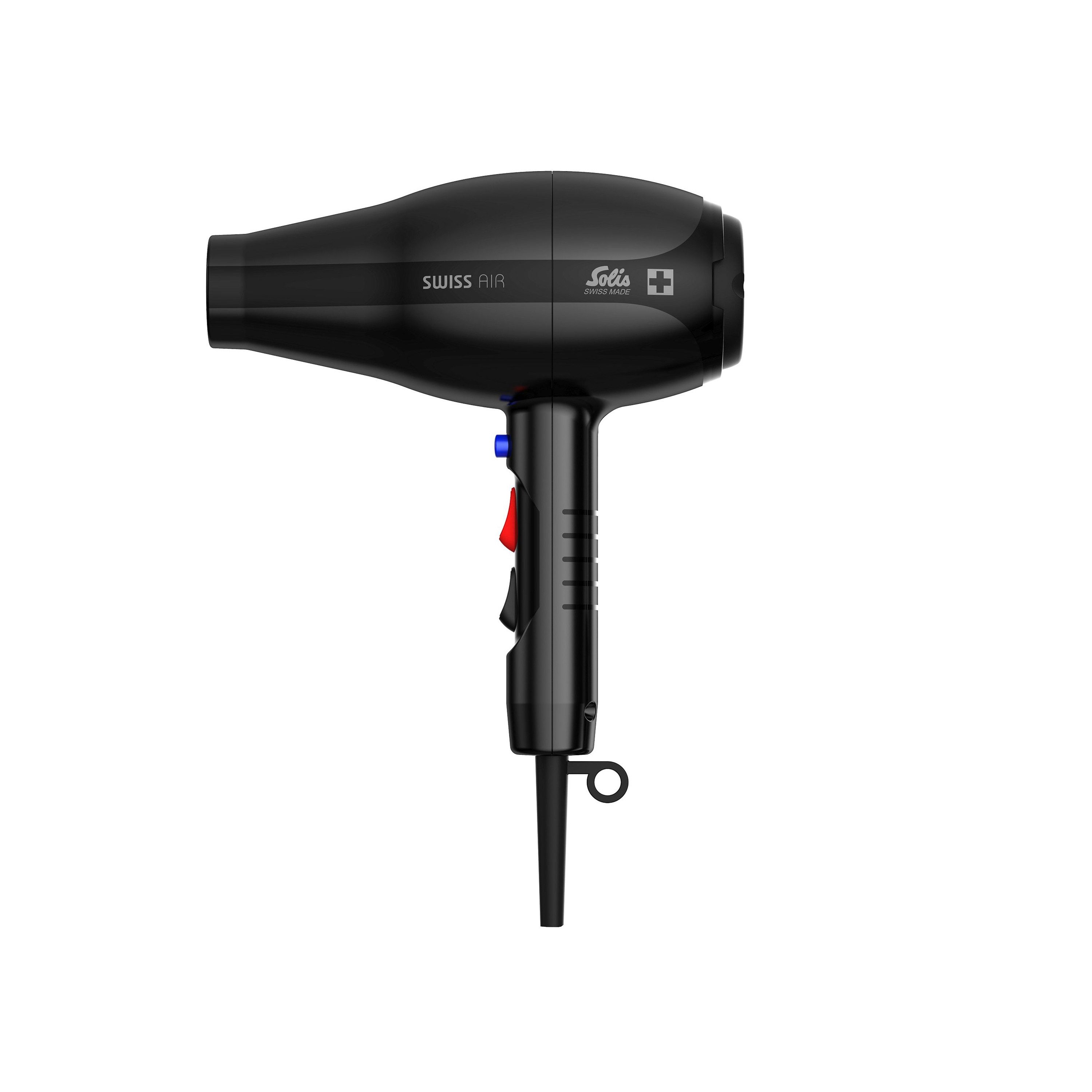 SOLIS OF SWITZERLAND Haartrockner Swiss Air, Typ 3802, 2000 W, Kaltstufe, Ionen-Technologie, 360° drehbares Kabel