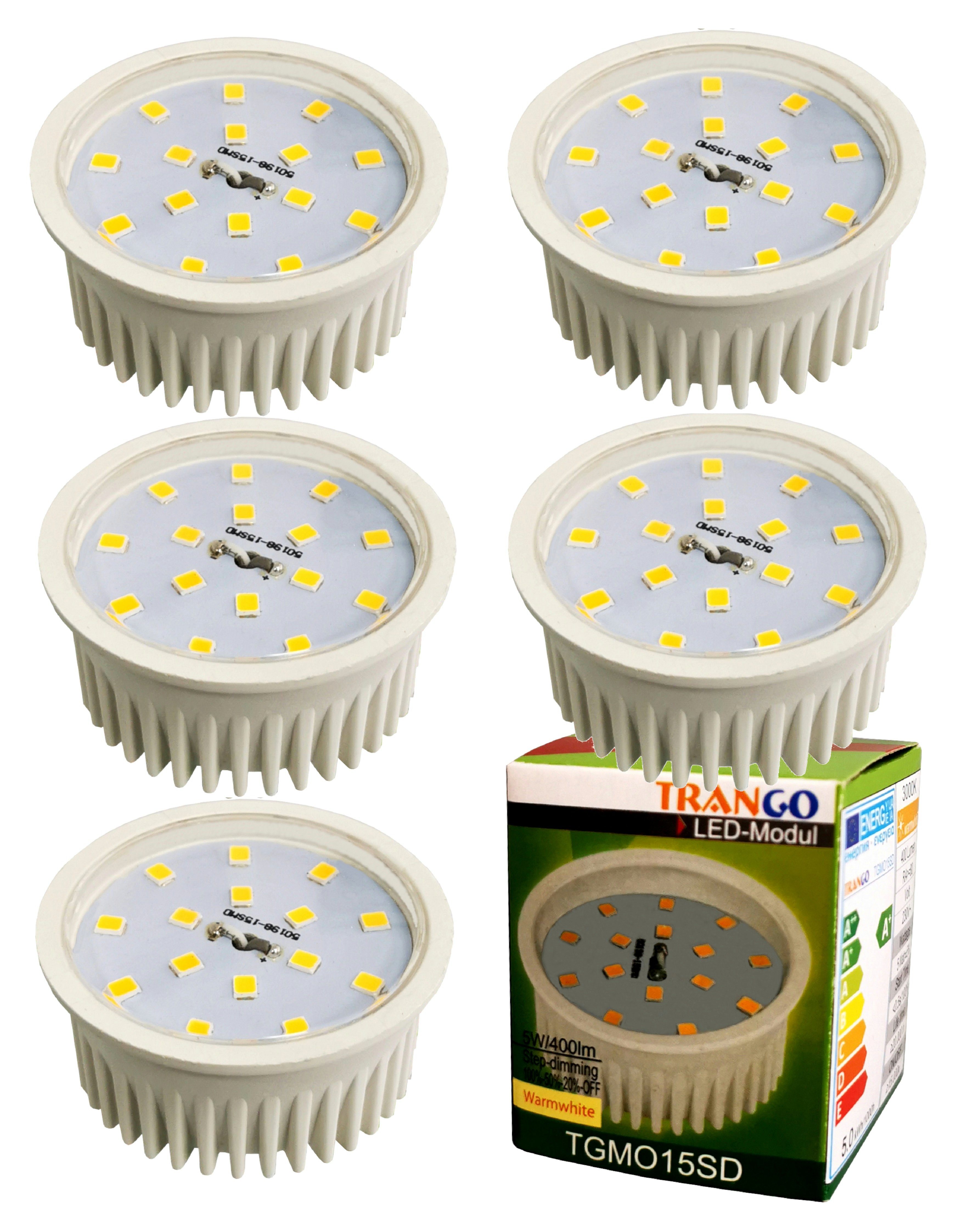 TRANGO LED-Leuchtmittel, 5er Pack MO15-5 LED günstig online kaufen