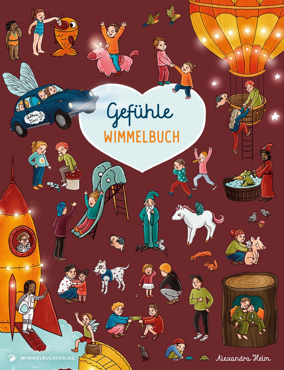 Gefühle Wimmelbuch / Alexandra Helm