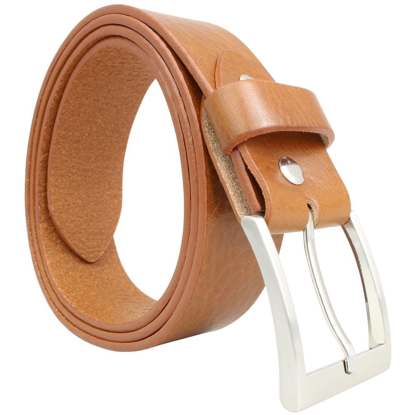 BELTINGER Ledergürtel Gürtel aus Vollrindleder 3,5 cm - Jeans-Gürtel für Damen Herren 35mm - (1-St) – Bild 2 von 5