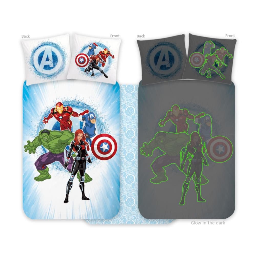 MARVEL Babybettwäsche Avengers Baby- / Kleinkinder Bettwäsche, 100x135cm, G günstig online kaufen