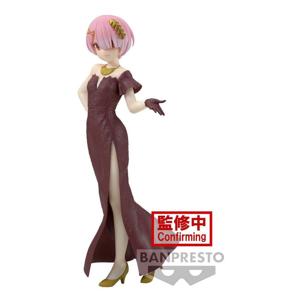 Banpresto Merchandise-Figur Re:Zero: Starting Life in Another World: Glitter & Glamours - Ram 23cm