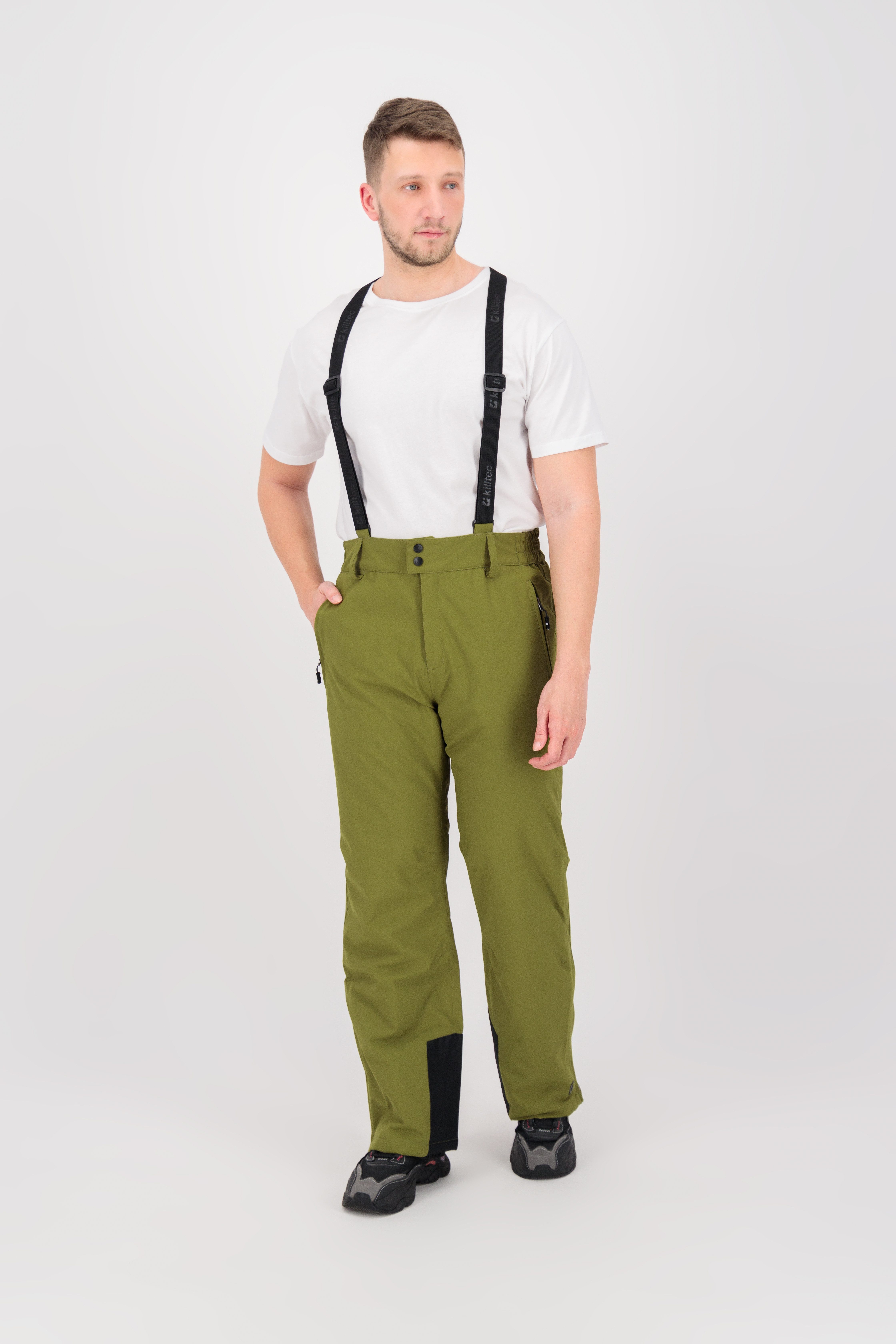 Killtec Skihose KSW 308 MN SKI PNTS mit Schneefang, Kantenschutz und abnehmbaren Trägern