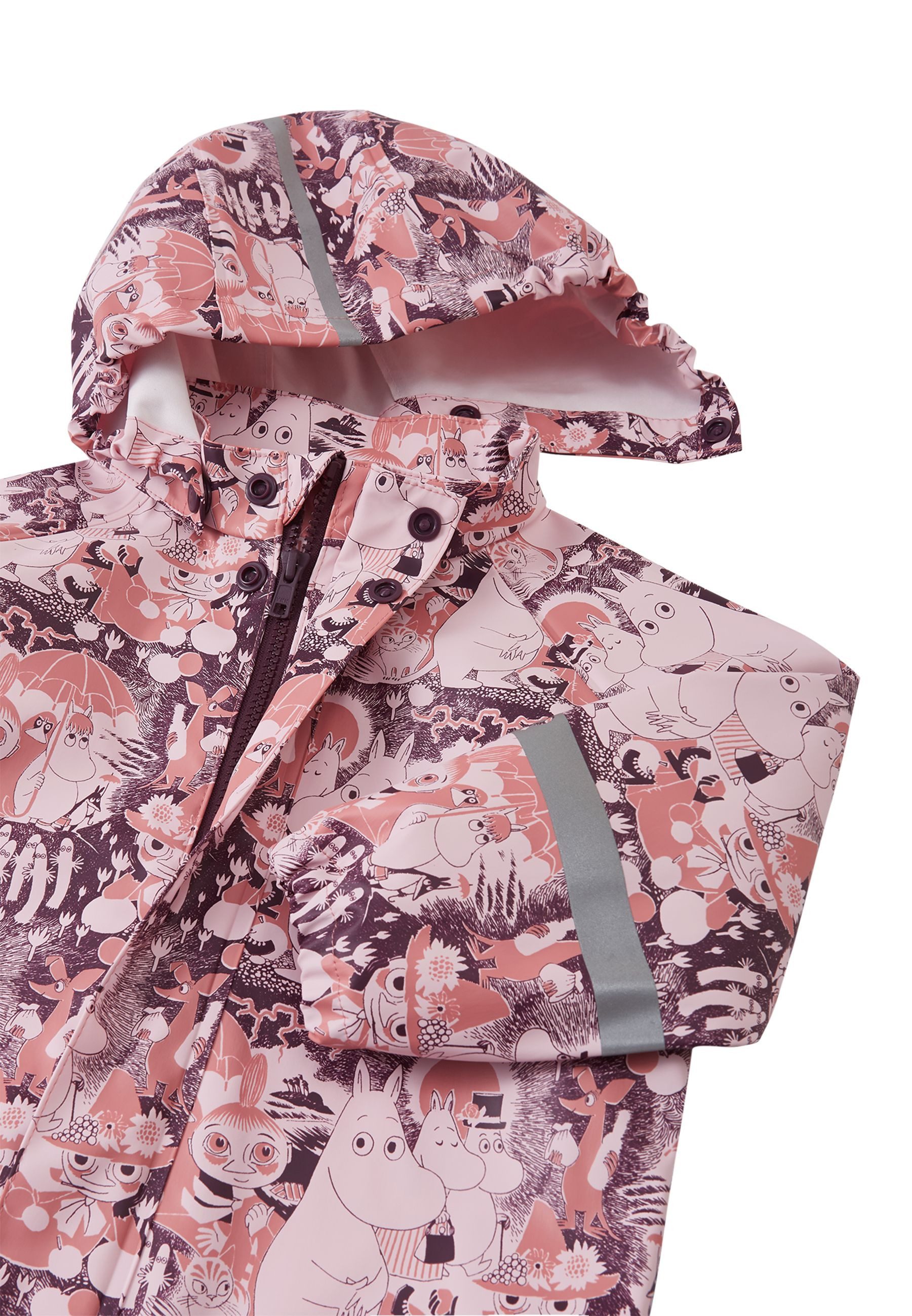 reima Regenjacke MOOMIN VESI Regenjacke Enthält recycelte Fasern, PVC-frei