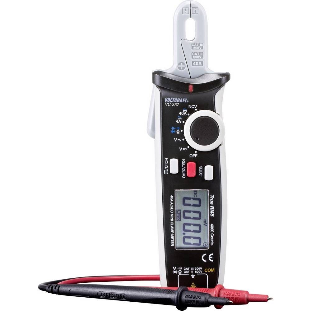 VOLTCRAFT Multimeter AC/DC Schaltschrank-Stromzange VC-337
