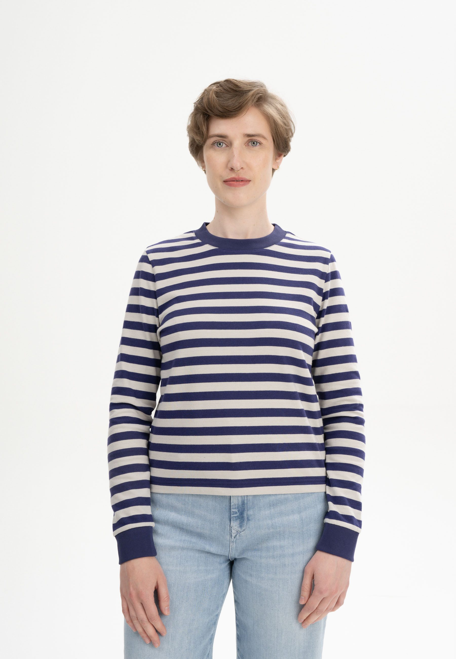 MELA Langarmshirt Damen Langarmshirt schwer AASTHA günstig online kaufen