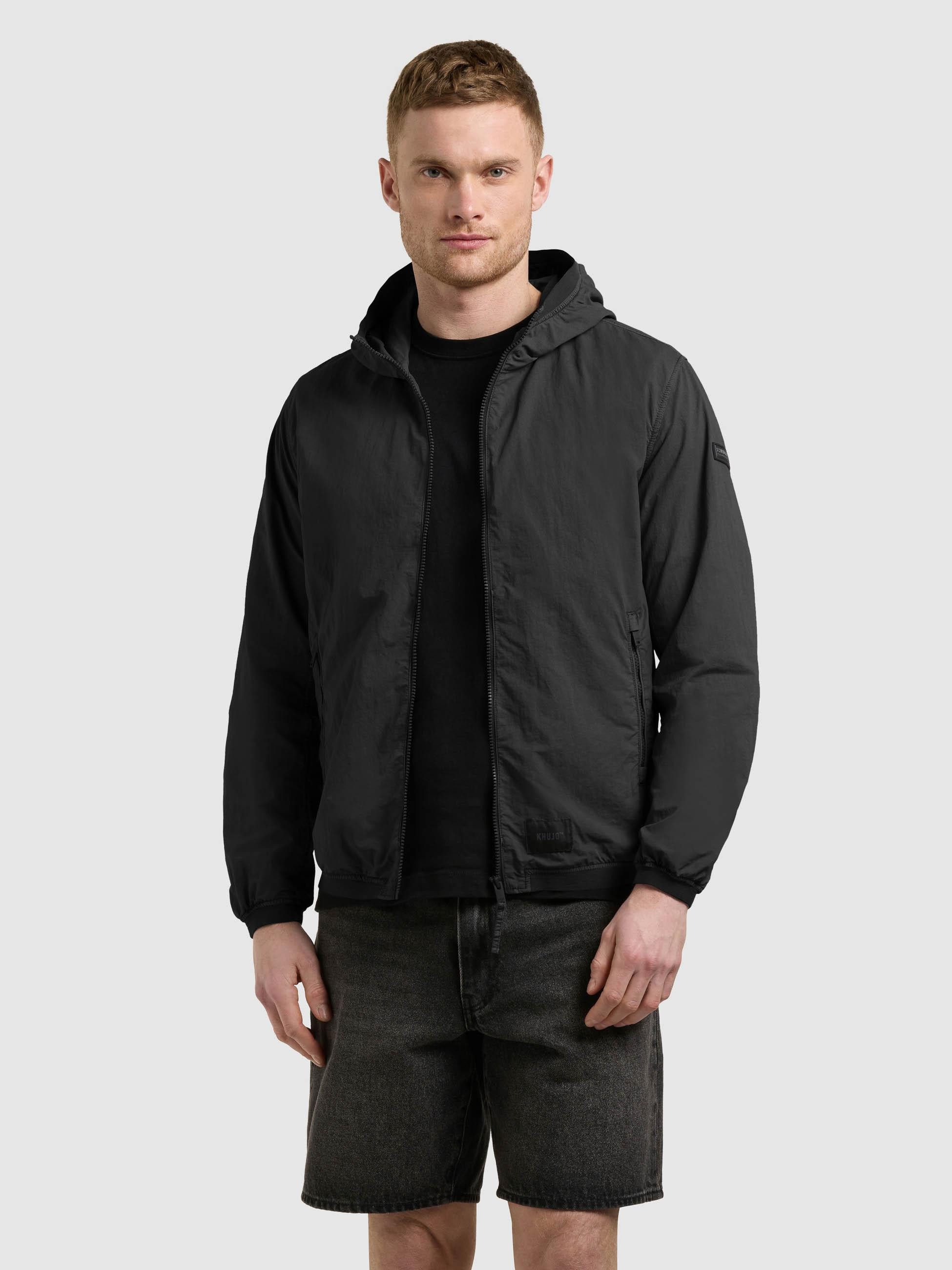khujo Funktionsjacke Derf leichte Übergangsjacke mit Kapuze – Bild 4 von 5