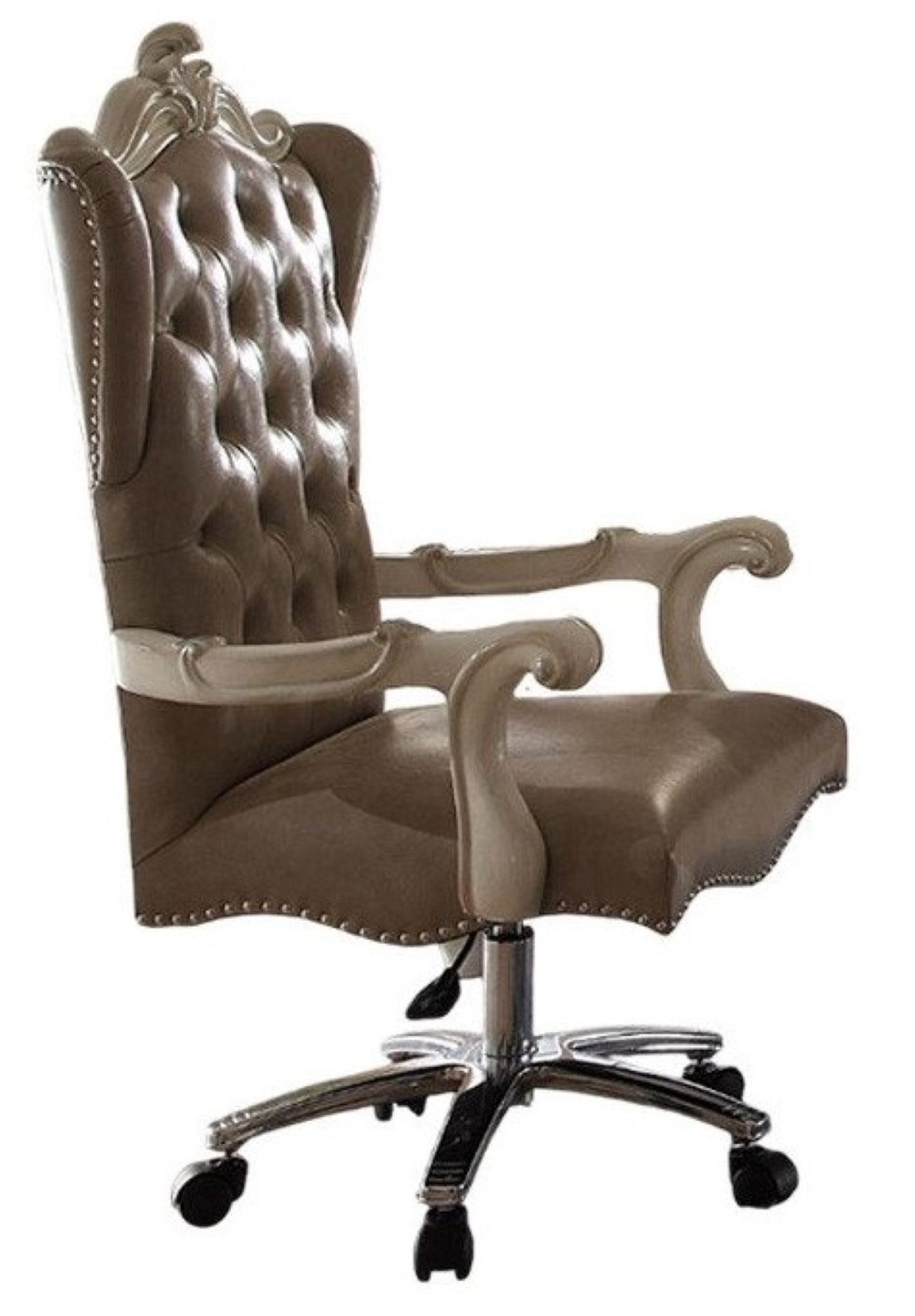 JVmoebel Bürostuhl Chefsessel Sessel Leder Polster Büro Stuhl Dreh Computer Stühle Sitz, Made in Europa