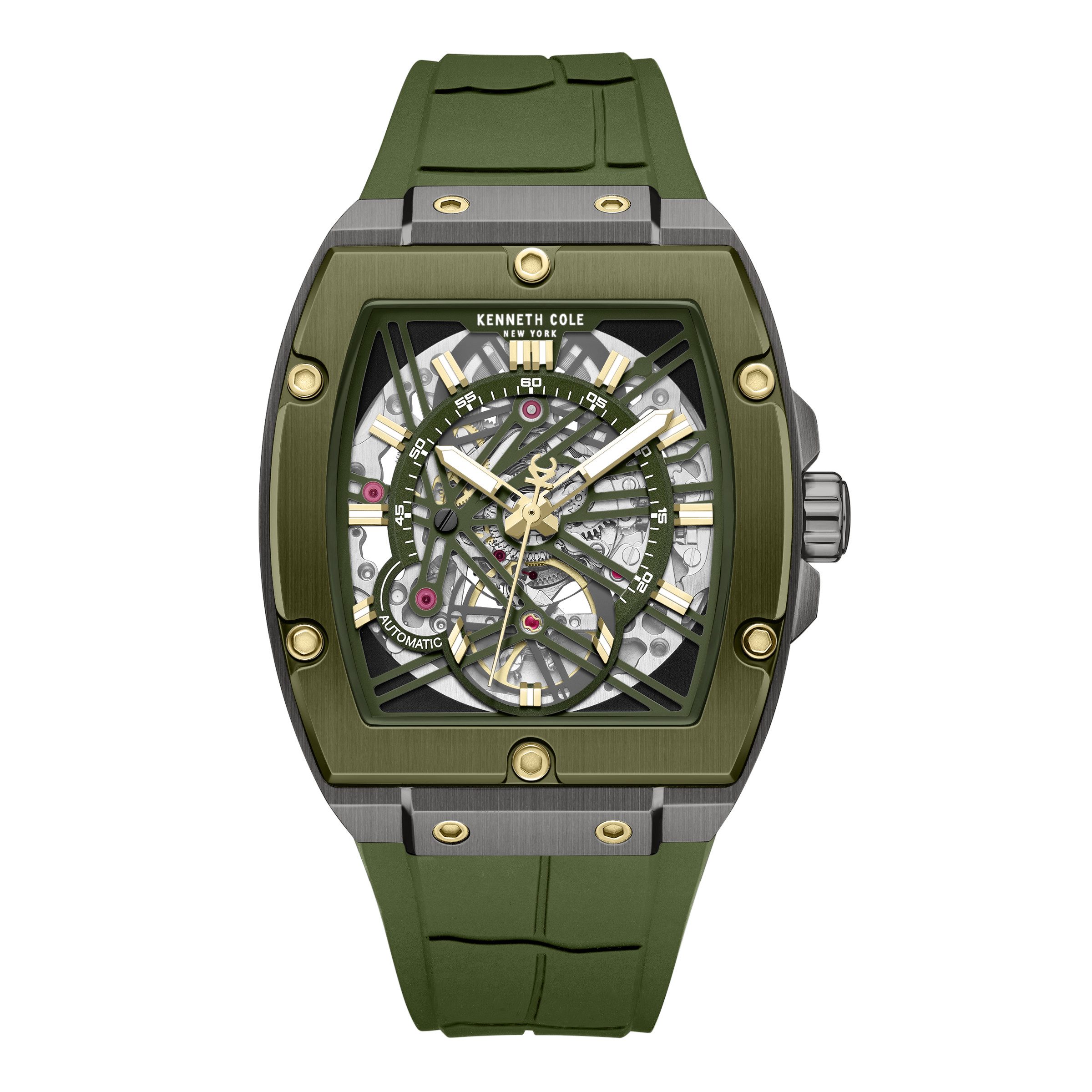 Kenneth Cole Automatikuhr Automatikuhr Herrenuhr 53,5 mm Automatik Herren