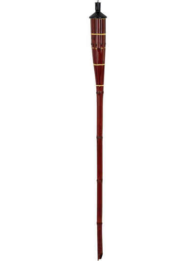 favorit Formkerze Favorit Bambusfackel DeLuxe 150 cm, rotbraun
