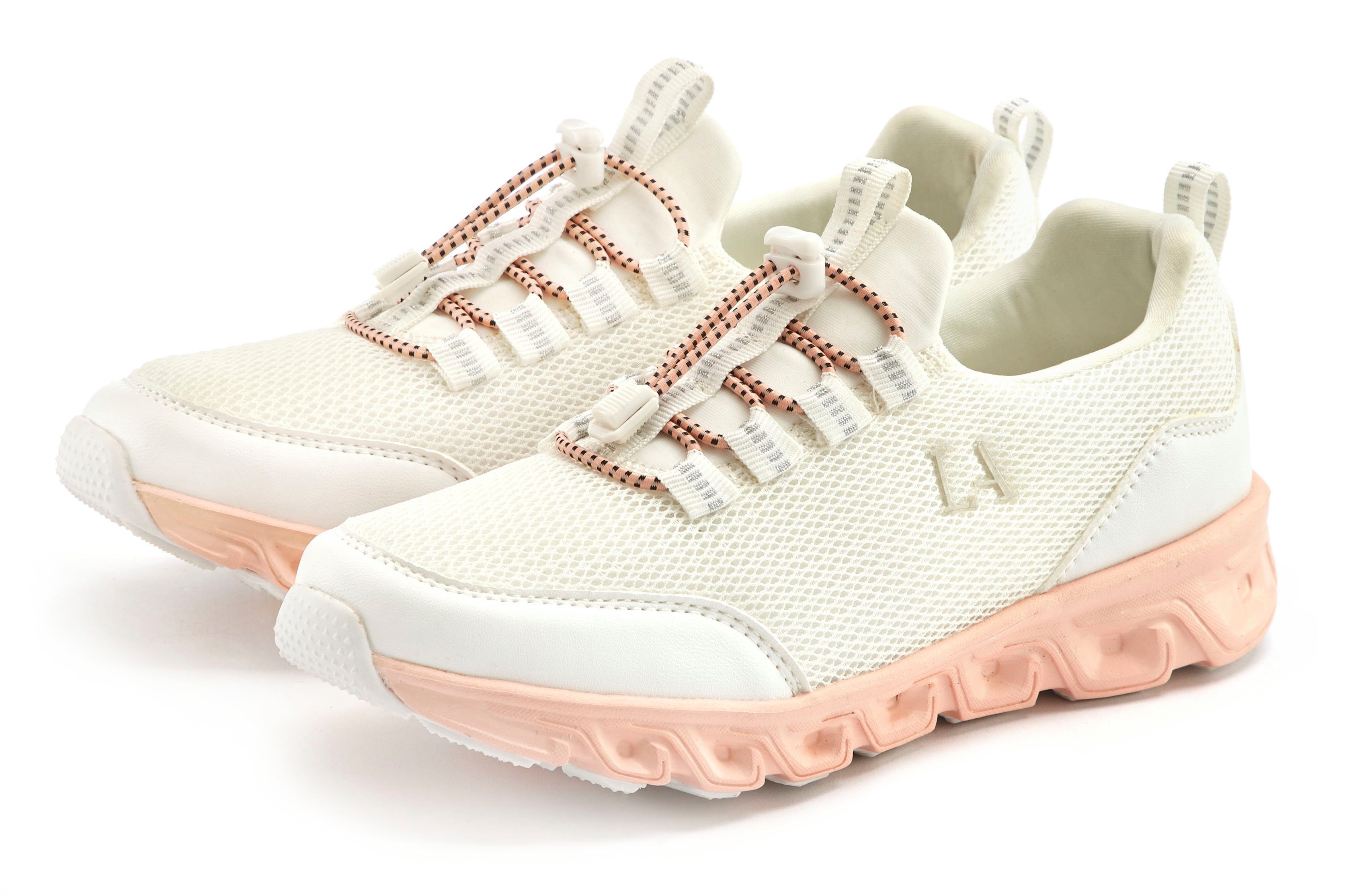 LASCANA ACTIVE Sneaker mit ultraleichter Sohle, Schnürhalbschuhe, Freizeitschuhe, VEGAN