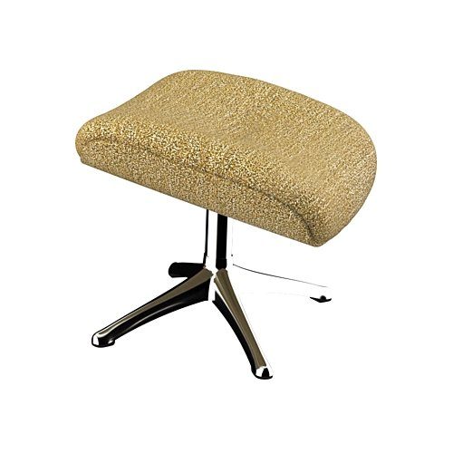 FLEXLUX Подставка для ног Подставка для ног More, Beinstütze für Entspannung, Ergonomisch, Komfort, Scandi-stil, Robuster Alu Fuß, Pflegeleicht, Stoff oder Echtleder