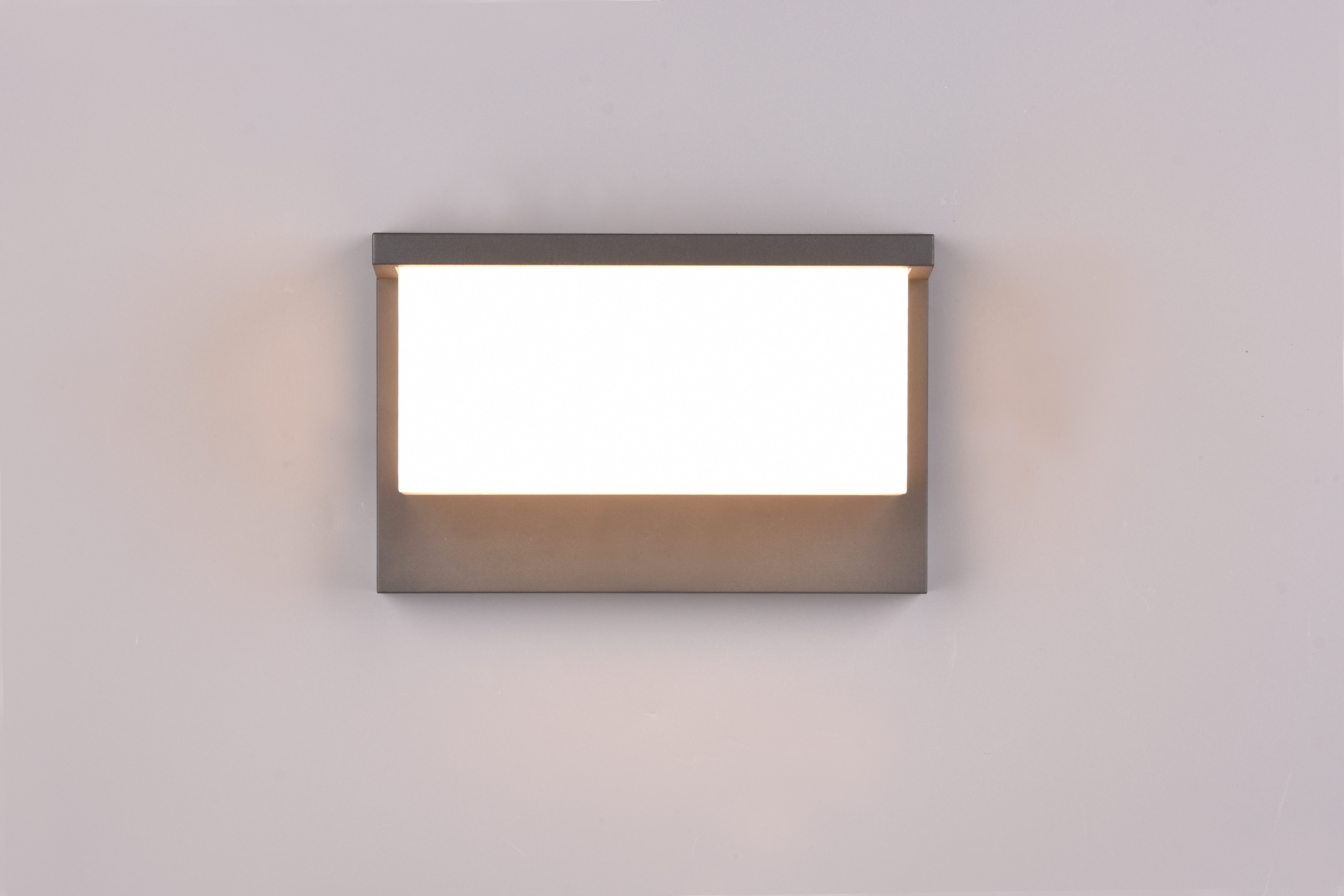 TRIO Leuchten LED Außen-Wandleuchte NESTOS, Outdoor Wandlampe Hauswand IP54, LED 13W 1300 Lumen 3000 K, LED fest integriert, Warmweiß, LED Wandlampe Garten Terr – Bild 5 von 5