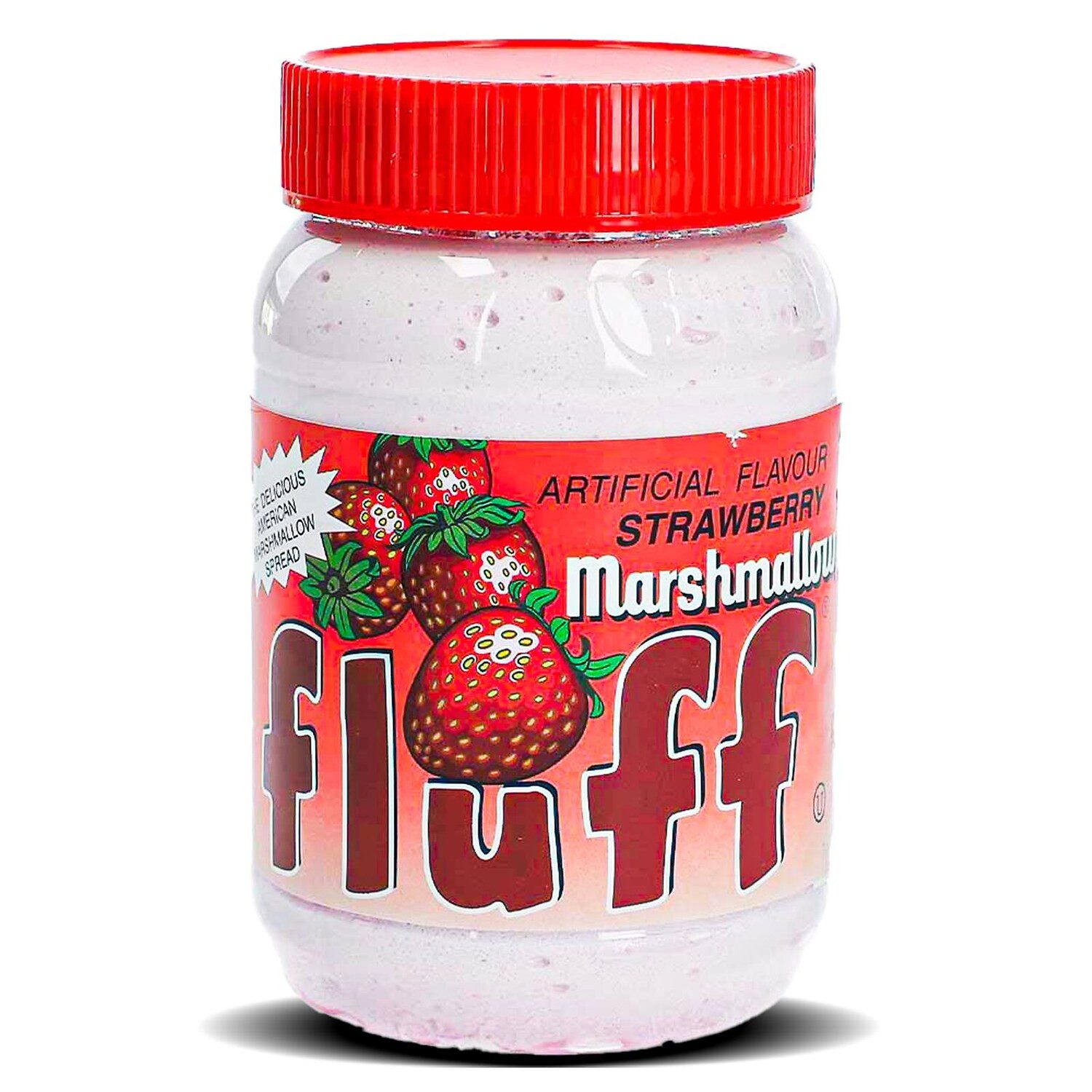 Mars Süßigkeit, 1 x 213 g, Fluff - Marshmallow Strawberry - Brotaufstrich