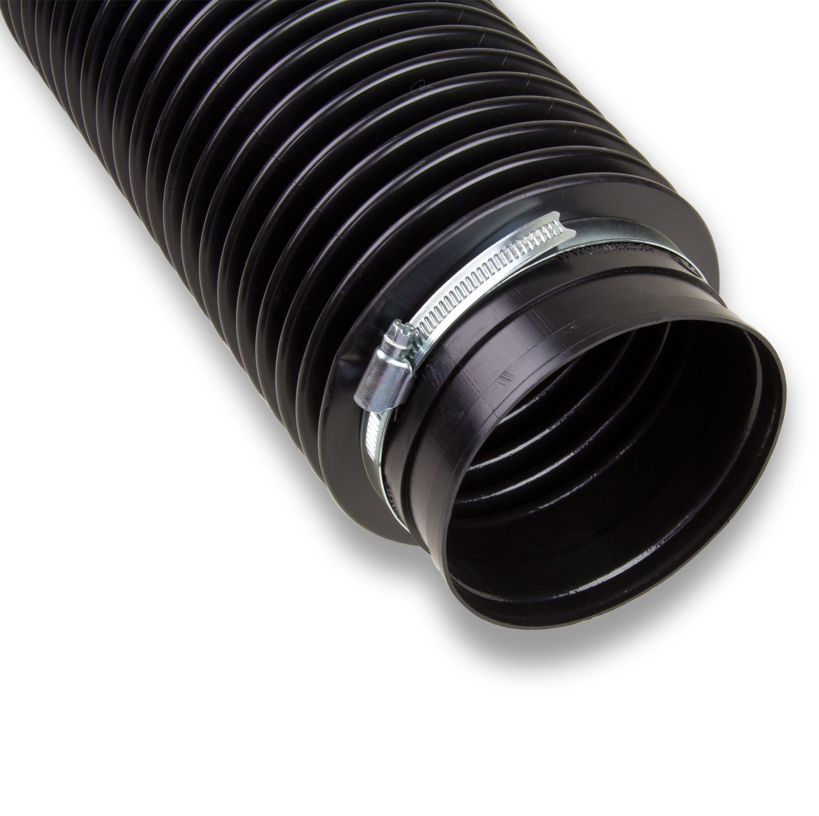 Haas Otto Flexschlauch Anschlussschlauch Schwarz DN 100 für flexible Abwasserverbindung