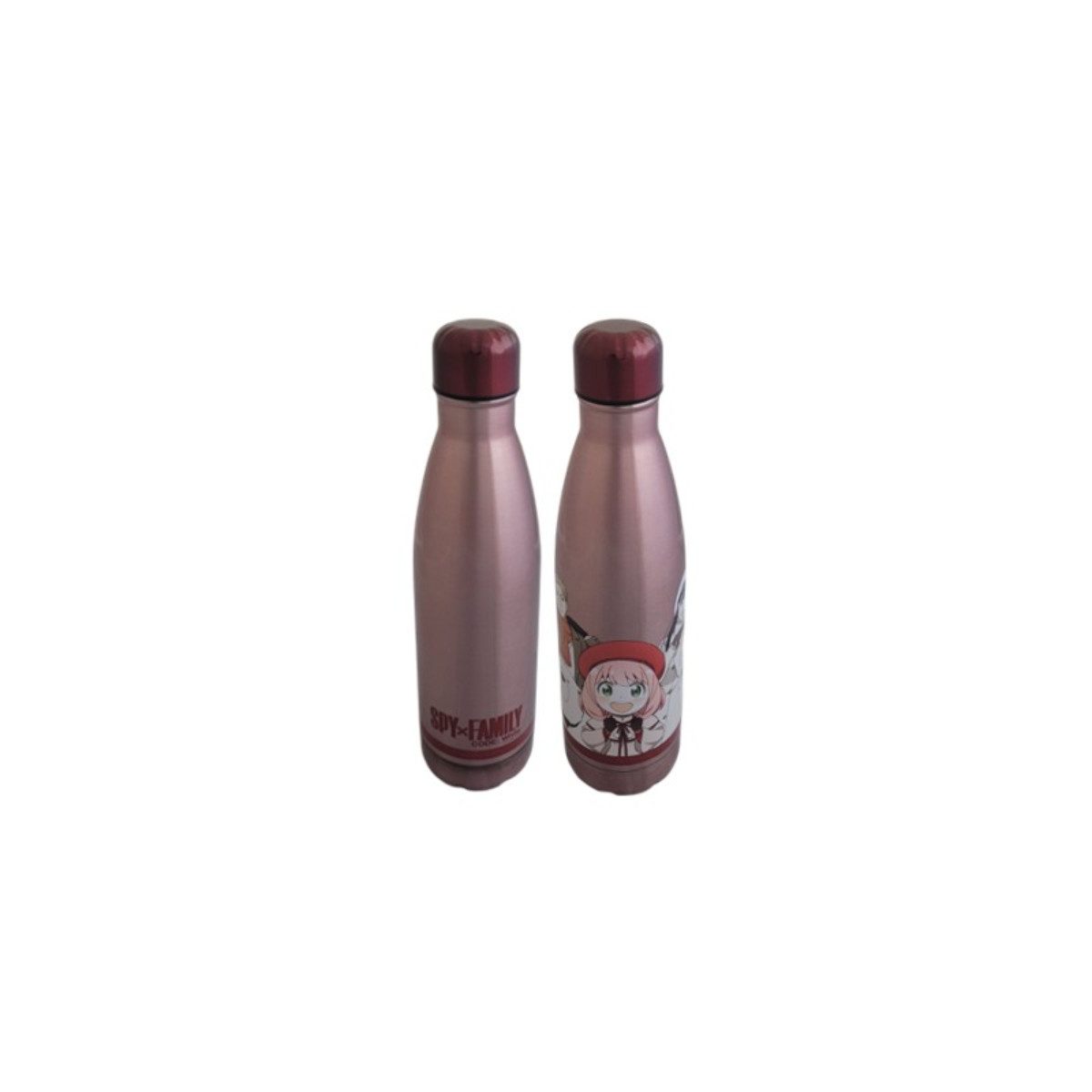 Spy x Family Thermoflasche Geschenkset Trinkflasche mit Manga Schutzhülle und Lesezeichen