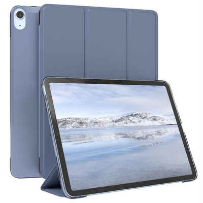 Generation 2020 iPad Air Hülle 10,9 Zoll Grau Lila Generation 2022/iPad Air 4 TiMOVO Hülle Kompatibel mit Neu iPad Air 5 Mit Stifthalter Lederhülle Ständer Schutzhülle Unterstützt Touch ID 