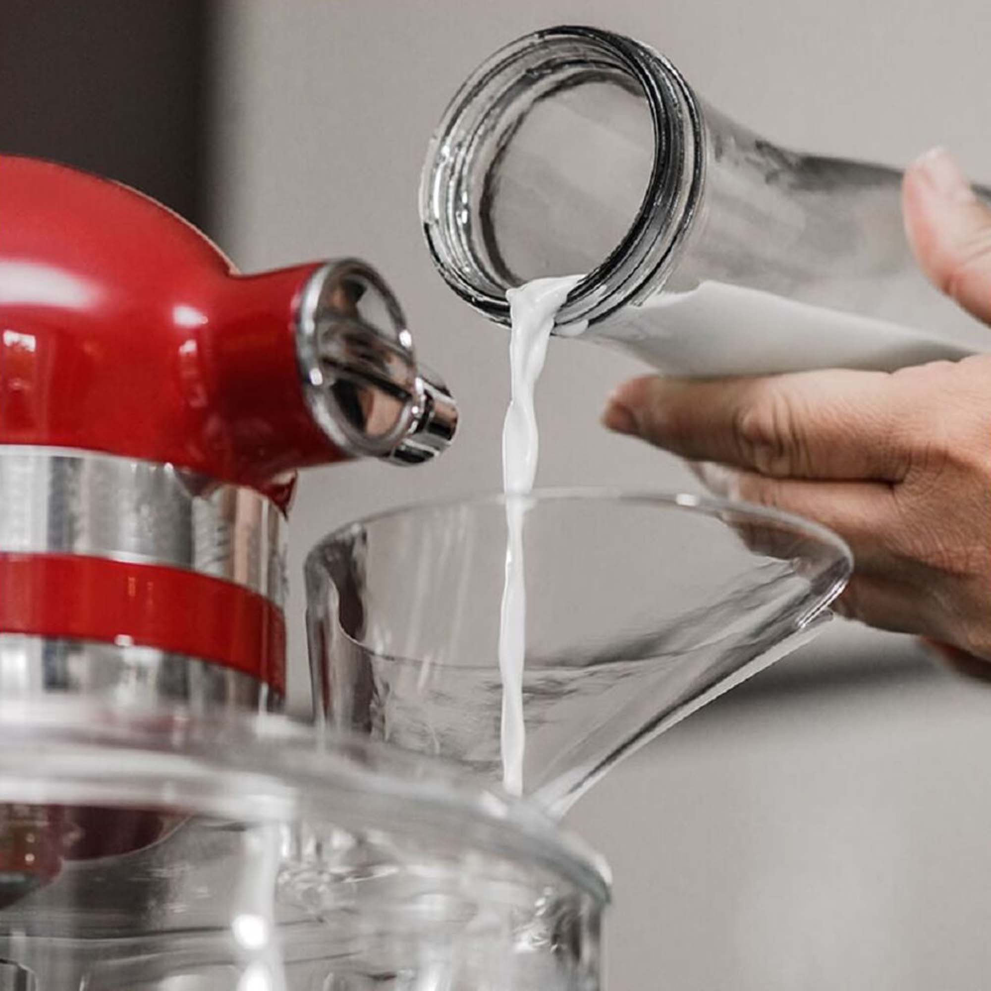 Kitty Professional Küchenmaschinen Zubehör-Set Profi-Spritzschutz kompatibel mit KitchenAid 4,8/4,3L Schüsseln