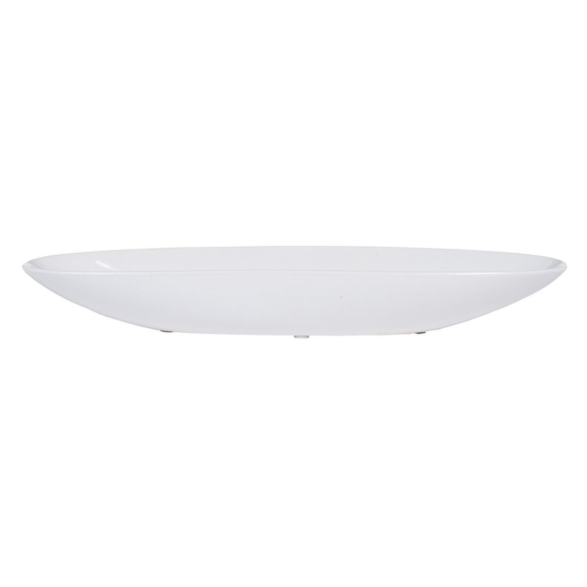 Bigbuy Dekoschale Schale 39,5 x Weiß x Keramik 5 aus 10,5 cm